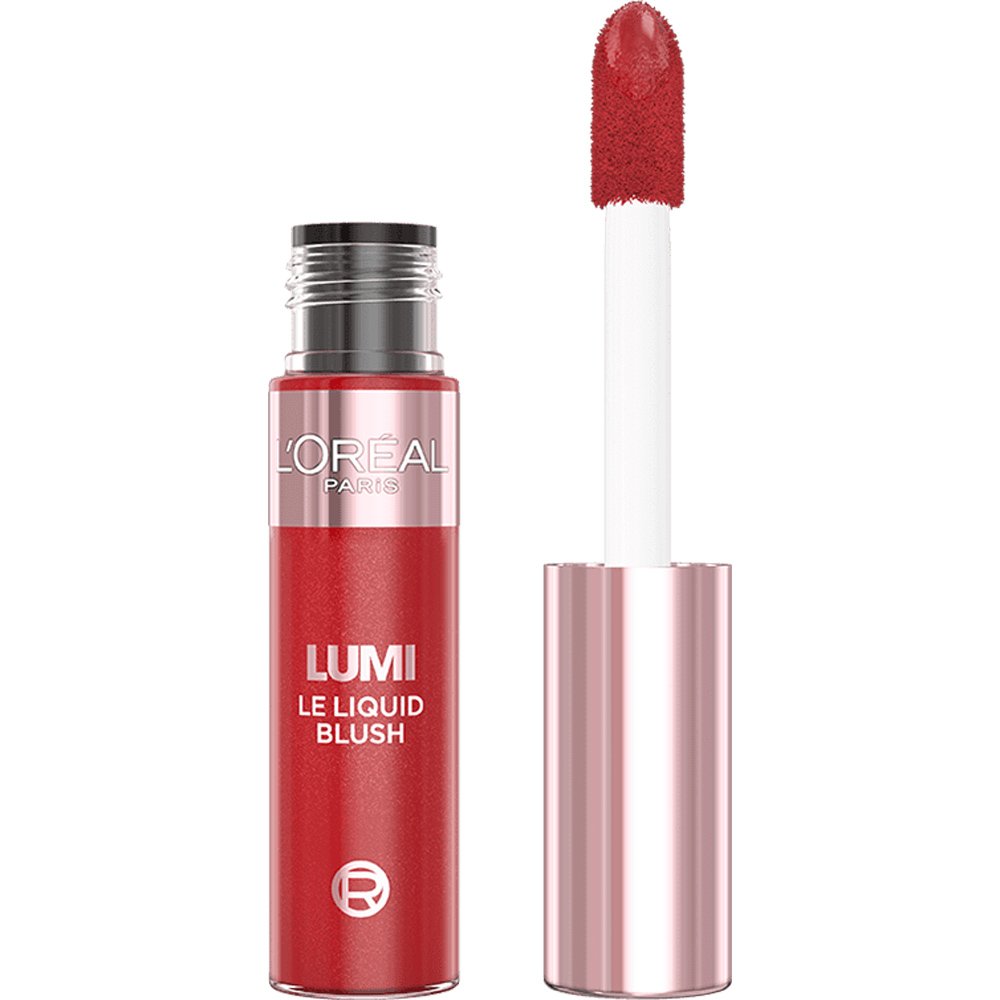 Loreal Paris L'oreal Paris Lumi Le Liquid Blush Υγρό Ρουζ με Λαμπερό Χρώμα Κατάλληλο για Ευαίσθητο Δέρμα 11ml - 640 Glow Rouge Paris