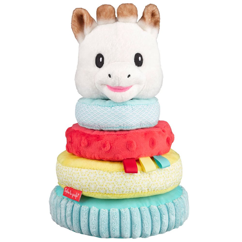 Sophie La Girafe Sophie La Girafe Sweet Pyramid Κωδ S010350 Υφασμάτινη Πυραμίδα Παιχνίδι Δραστηριοτήτων Πολλαπλών Χρήσεων 6m+, 1 Τεμάχιο