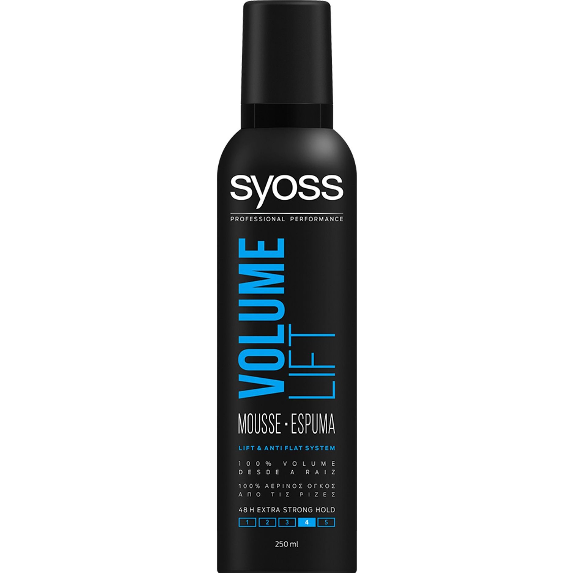 Syoss Mousse Volume Lift Επαγγελματικός Αφρός Μαλλιών, Δυνατό Κράτημα & Μαλλιά με Αέρινο Όγκο Από την Ρίζα 250ml