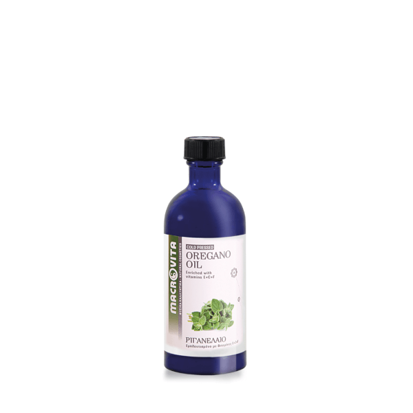 Oregano Oil 100ml – Macrovita,Έλαιο Ρίγανης με Αντιμικροβιακή & Αντιμυκητιασική Δράση