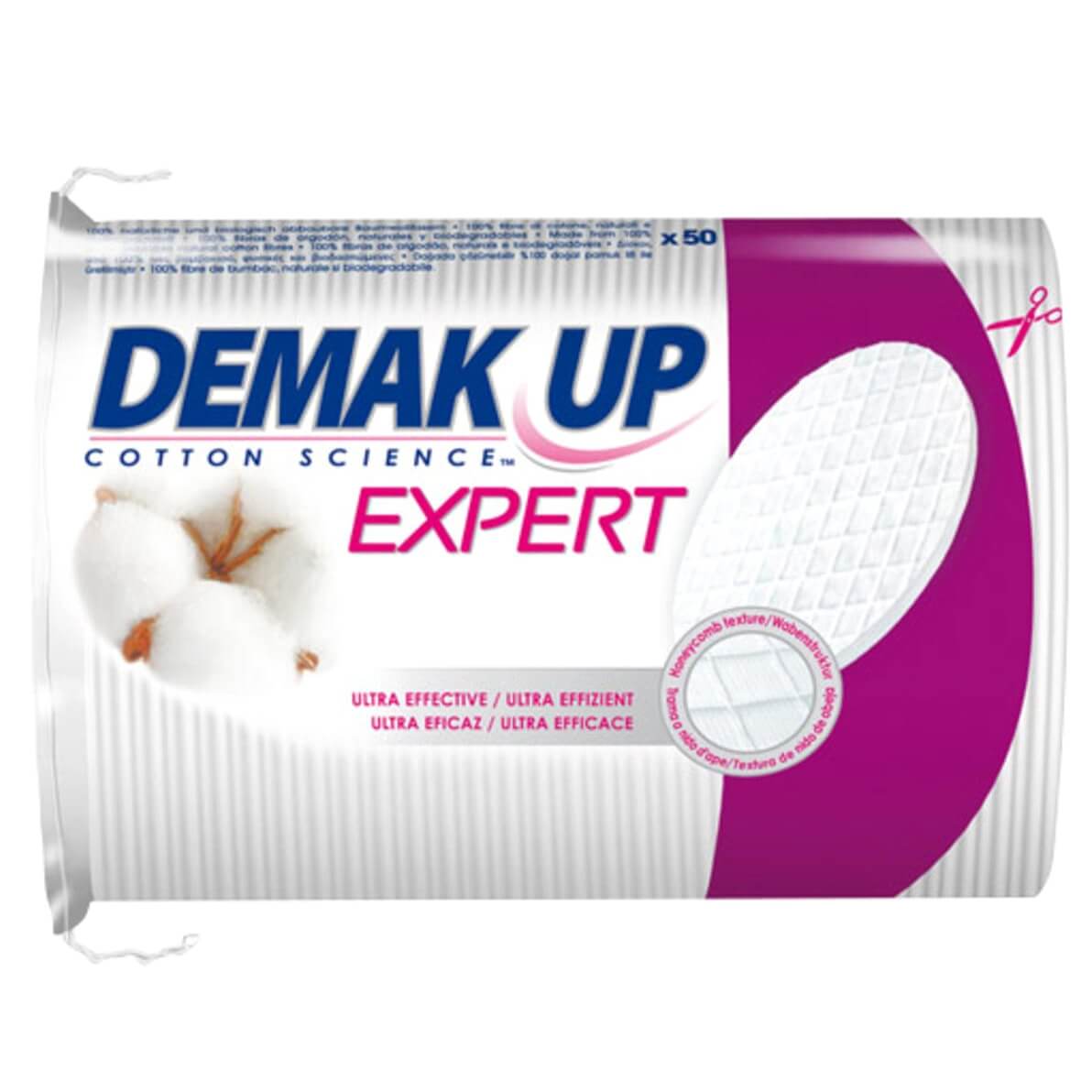 Demak Up Expert Οβάλ Δίσκοι Ντεμακιγιάζ 50 Τεμάχια