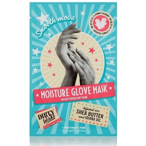 Dirty Works Smooth Move Moisture Glove Mask Ενυδατικά Γάντια μιας Χρήσεως 1 ζευγάρι