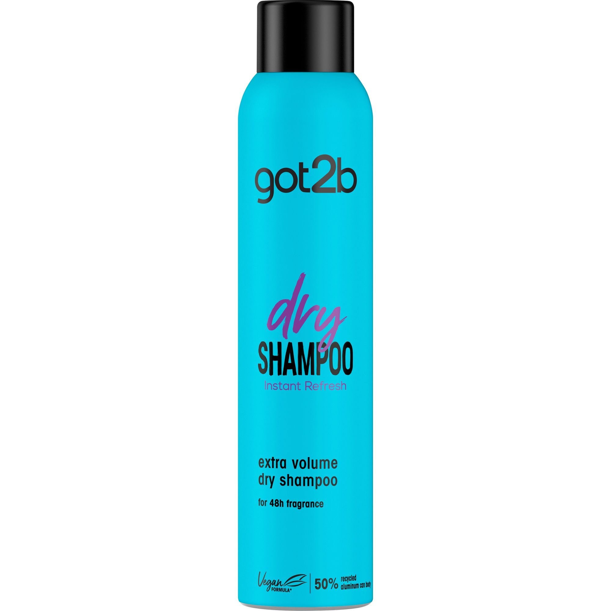 Schwarzkopf Got2b Dry Shampoo Instant Refresh Extra Volume Ξηρό Σαμπουάν για Καθαρισμό που Χαρίζει Άμεσο Όγκο στα Μαλλιά 200ml
