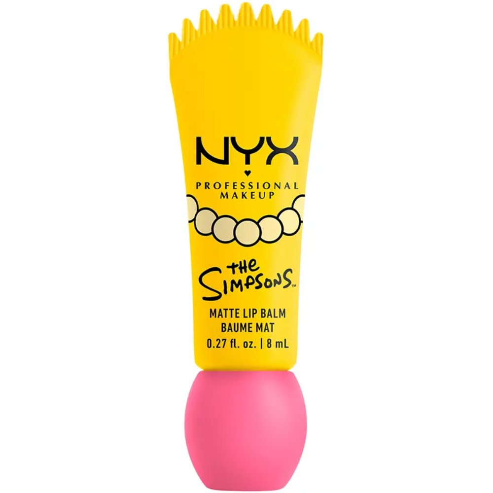 Nyx Professional Makeup The Simpsons Smushy Matte Lip Balm Ενυδατικό Βάλσαμο Χειλιών για Λάμψη & Έντονο Χρώμα 8ml - Smarty Pink