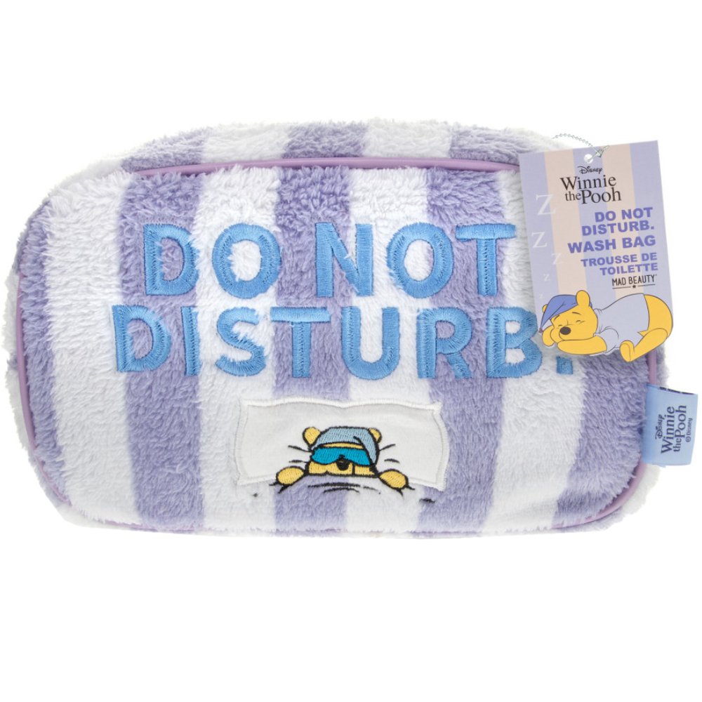 Mad Beauty Winnie the Pooh Do Not Disturb Wash Bag Νεσεσέρ Τσάντα Καλλυντικών Εμπνευσμένη από τον Winnie the Pooh 1 Τεμάχιο