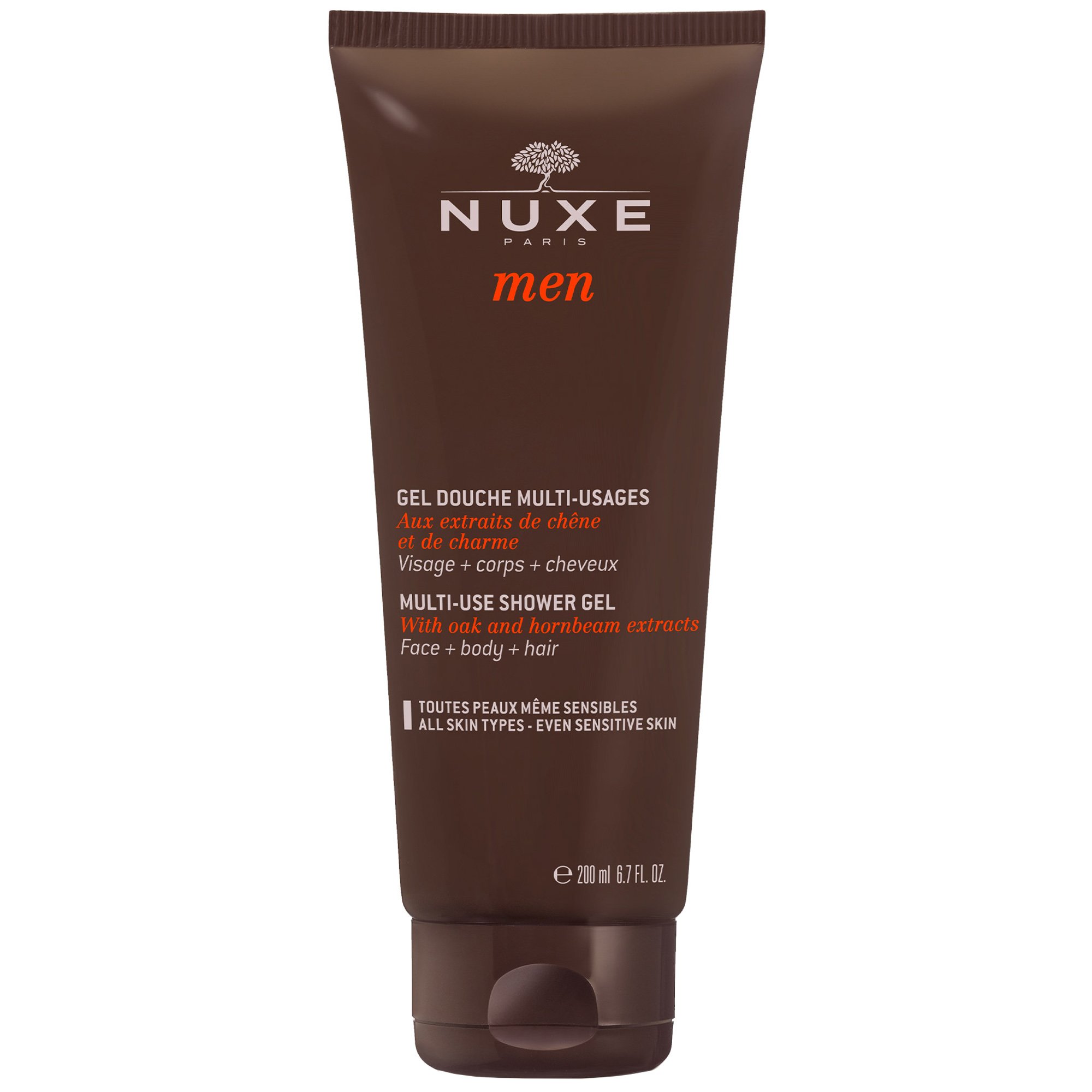 Wella Nuxe Men Multi-Use Shower Gel Ανδρικό Πολυχρηστικό Αφρόλουτρο για Σώμα, Μαλλιά & Πρόσωπο 200ml