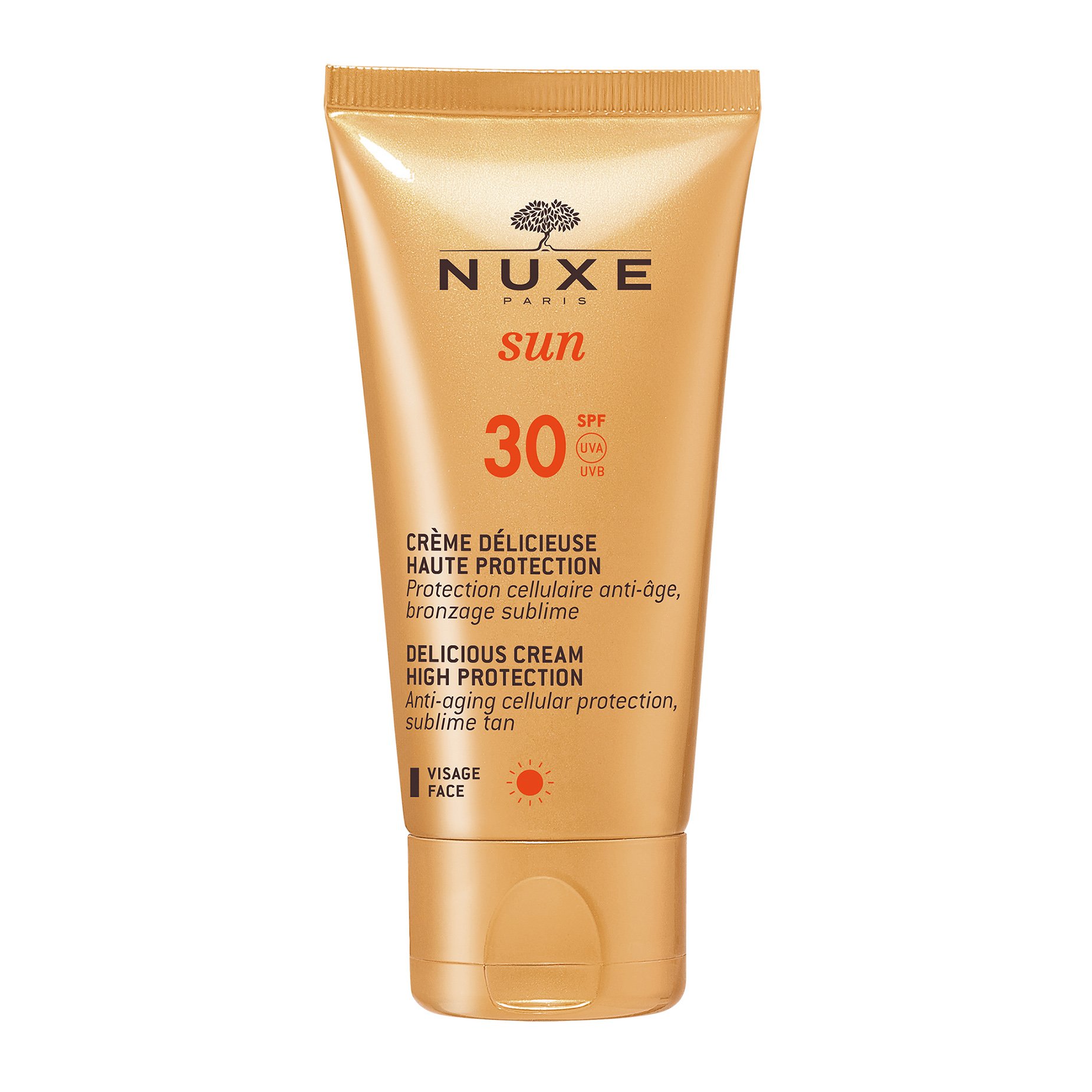 Nuxe Sun Face Cream Αντηλιακή Κρέμα Προσώπου Spf30 50ml