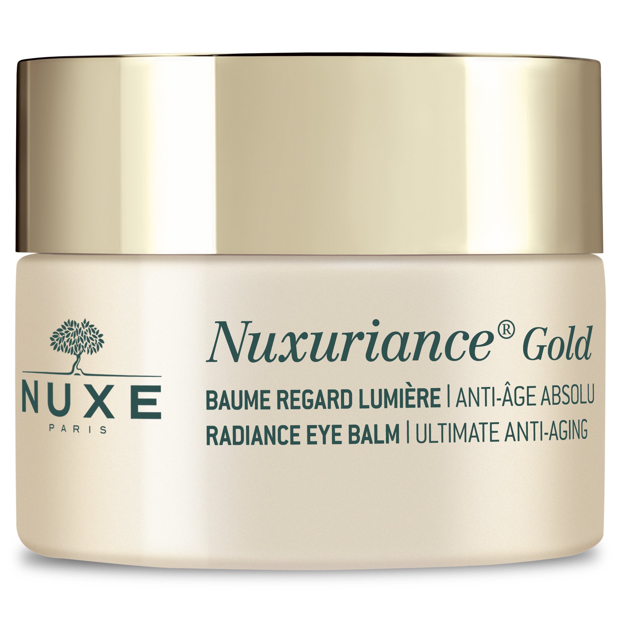 Nuxe Nuxuriance Gold Radiance Eye Balm Βάλσαμο Λάμψης, Θρέψης & Απόλυτης Αντιγήρανσης της Κουρασμένης Περιοχής των Ματιών 15ml