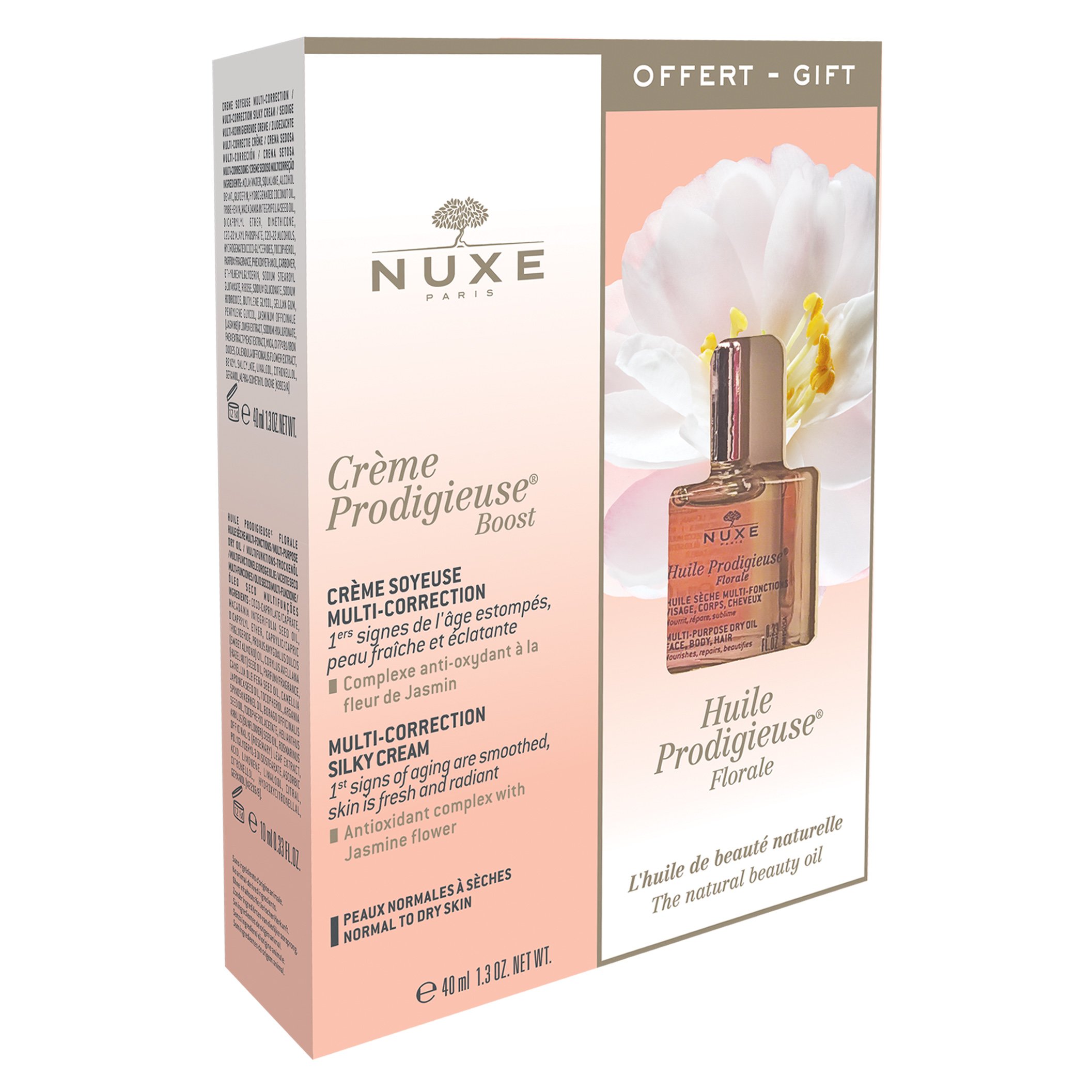 Nuxe Promo Prodigieuse Boost Day Silky Cream 40ml & Δώρο Huile Prodigieuse Florale 10ml