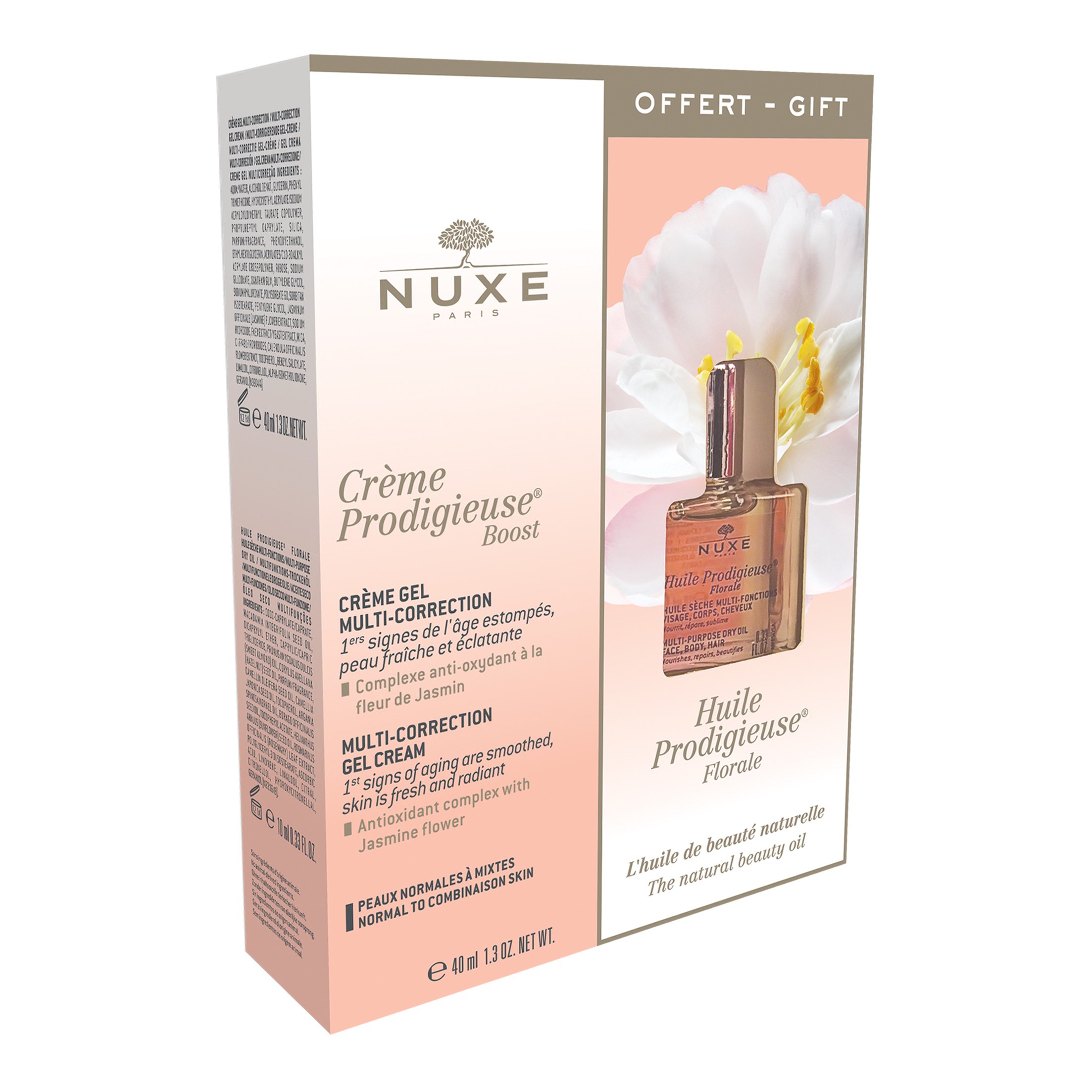 Nuxe Promo Nuxe Prodigieuse Boost Day Silky Cream 40ml & Δώρο Nuxe Huile Prodigieuse Florale 10ml