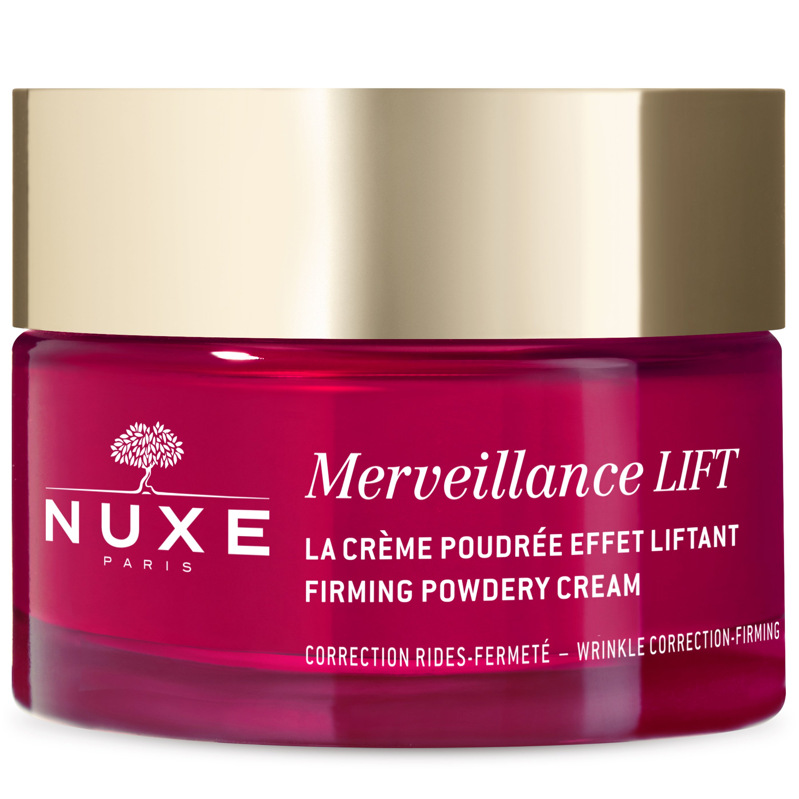 Nuxe Merveillance Lift Firming Powdery Συσφικτική Κρέμα Προσώπου, Λαιμού & Ντεκολτέ με Αίσθηση Πούδρας για Διόρθωση των Ρυτίδων 50ml