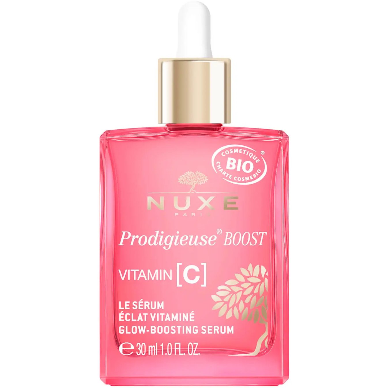 Nuxe Prodigieuse Boost Vitamin C Face Serum με βιταμίνη C Αντιγηραντικός Ορός για Ενίσχυση της Λάμψης & της Φρεσκάδας του Δέρματος 30ml
