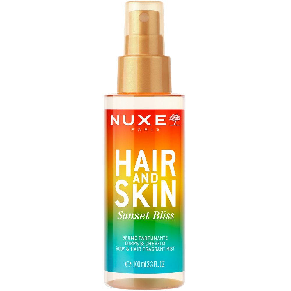 Nuxe Sunset Bliss Body & Hair Mist Αρωματικό Mist για Σώμα & Μαλλιά με Νότες από Καρύδα, Λουλούδι Τιαρέ & Βανίλια 100ml