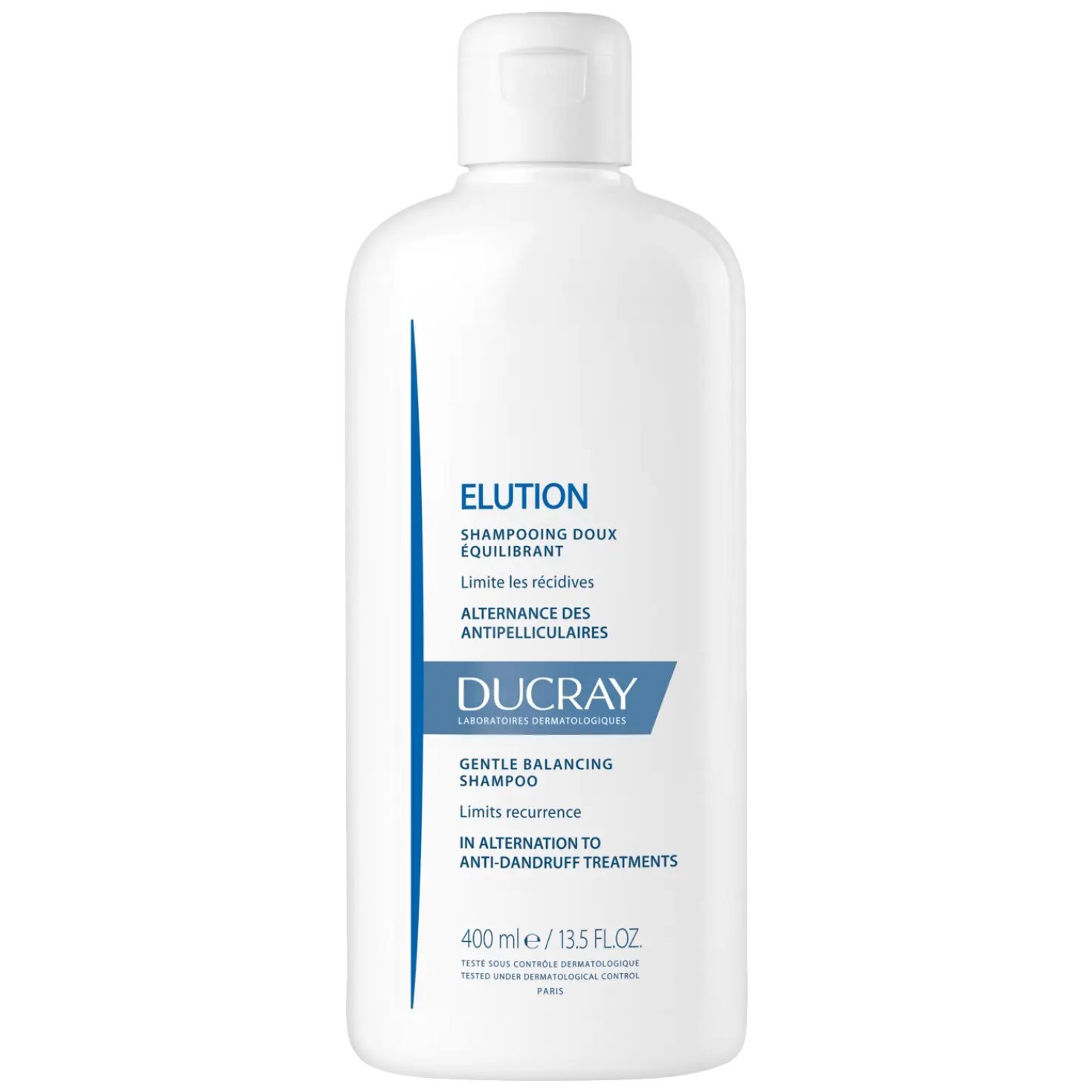 Ducray Elution Gentle Balancing Shampoo Σαμπουάν Εξισορρόπησης για Συχνή Χρήση Παράλληλα με Αγωγή Κατά της Πιτυρίδας 400ml 54930