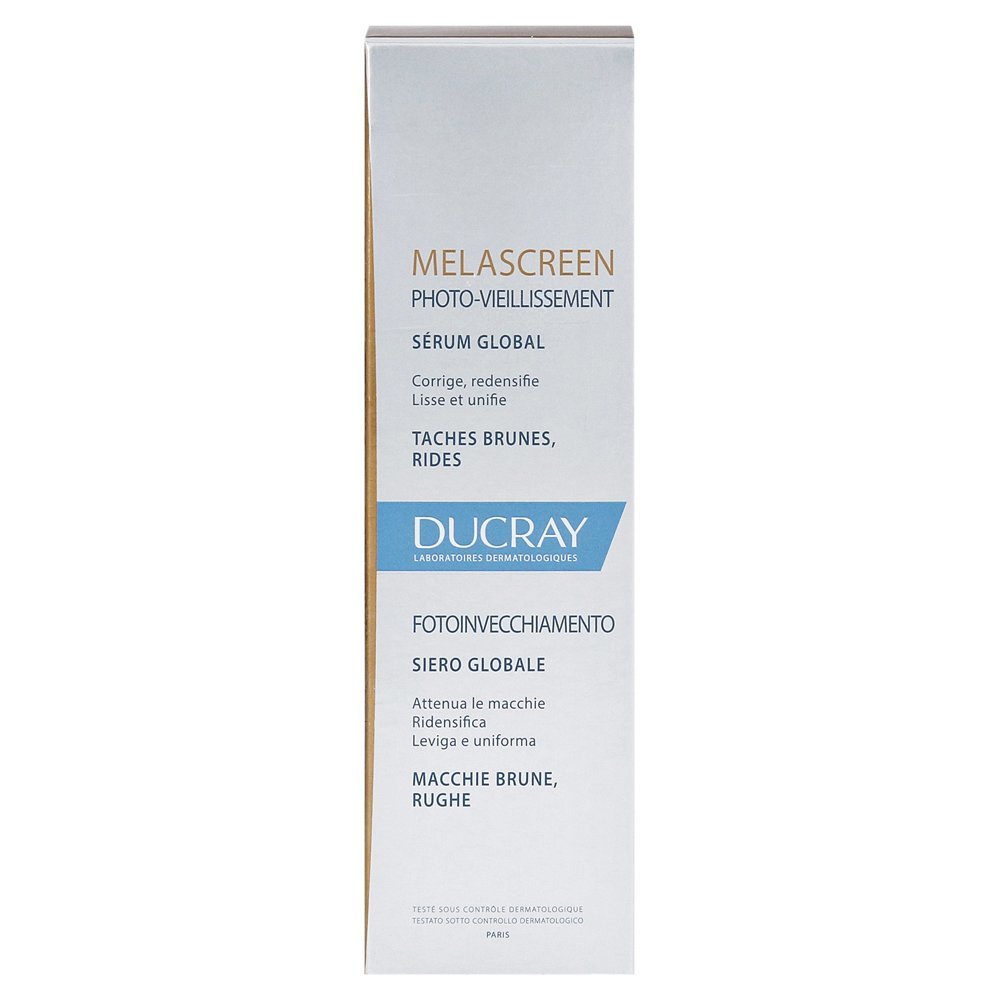 Ducray Melascreen Photo-aging Global Serum Ορός Κατά της Φωτογήρανσης & των Καφέ Κηλίδων 30ml
