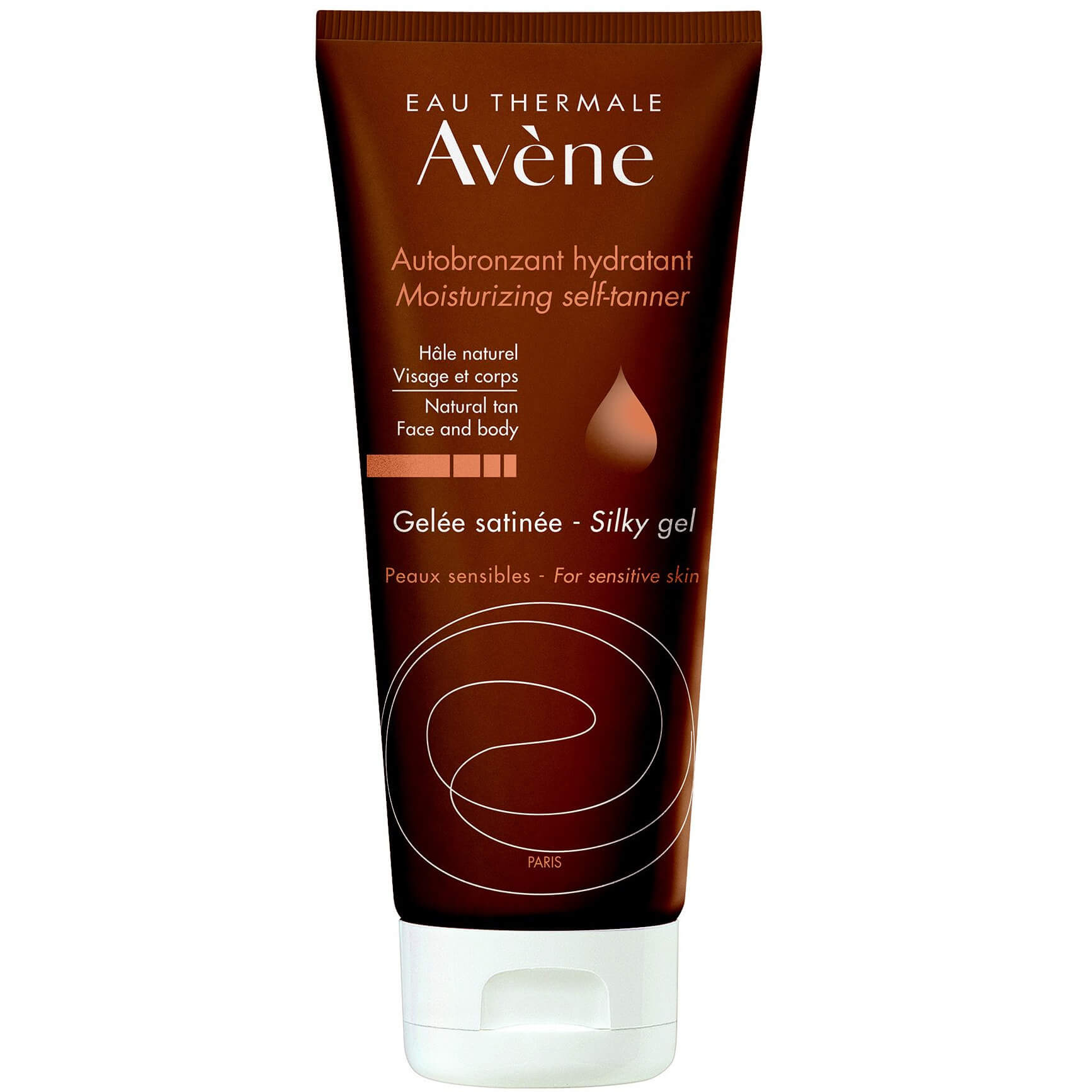 Avene Autobrozant Hydratant Gel Satinee Ενυδατικό Αυτομαυριστικό Ζελ για Μαύρισμα Χωρίς Ήλιο για Πρόσωπο & Σώμα 100ml