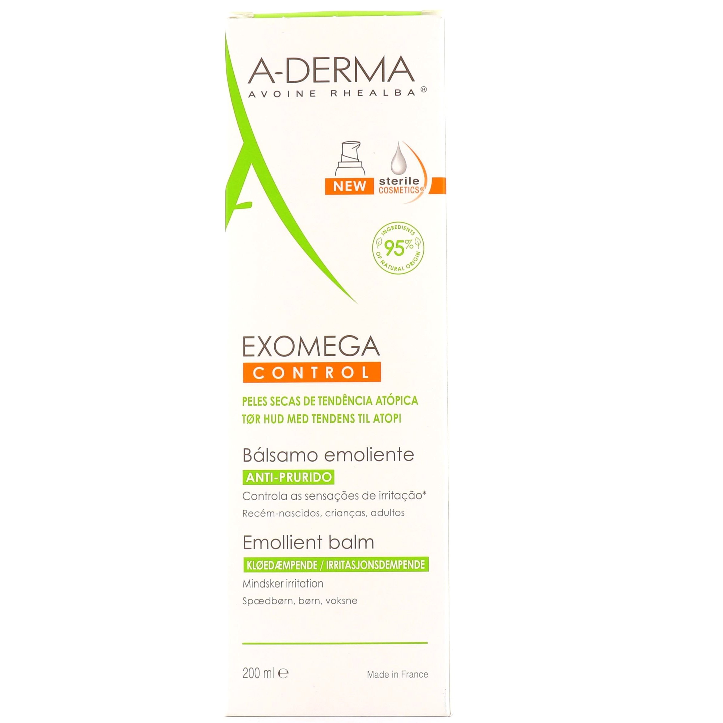 A-Derma Exomega Baume (D.E.F.I) Κρέμα για Ατοπικό & Πολύ Ξηρό Δέρμα 200ml