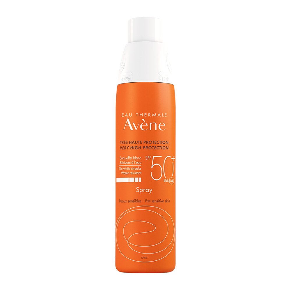 Avene Very High Protection Spray Spf50+ Πολύ Υψηλή Προστασία Προσώπου Σώματος, για Ευαίσθητα Δέρματα 200ml