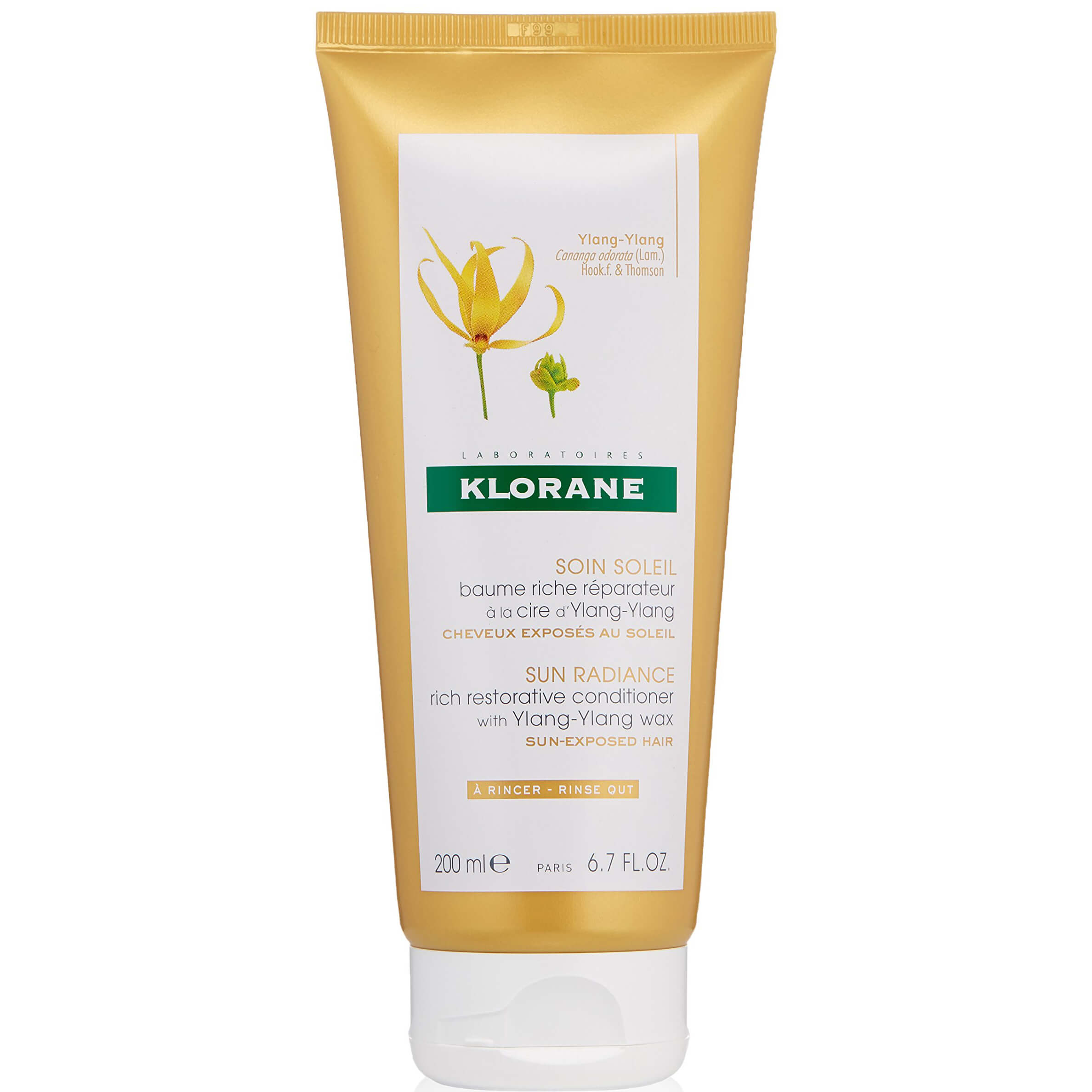 Klorane Baume Soin Soleil Ylang Ylang Μαλακτική Κρέμα Αναδόμησης για Θρέψη & Επανόρθωση Μετά την Έκθεση στον Ήλιο 200ml