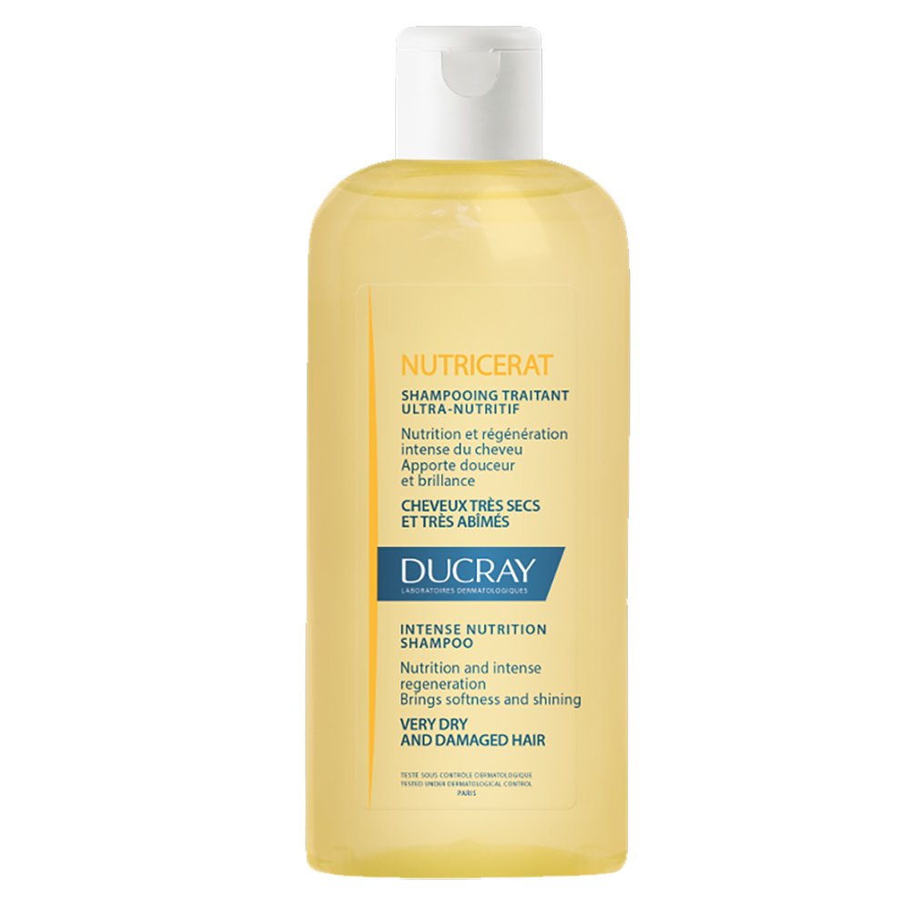 Ducray Nutricerat Shampooing Shampoo Σαμπουάν Εντατικής Θρέψης για Ξηρά Μαλλιά 400ml