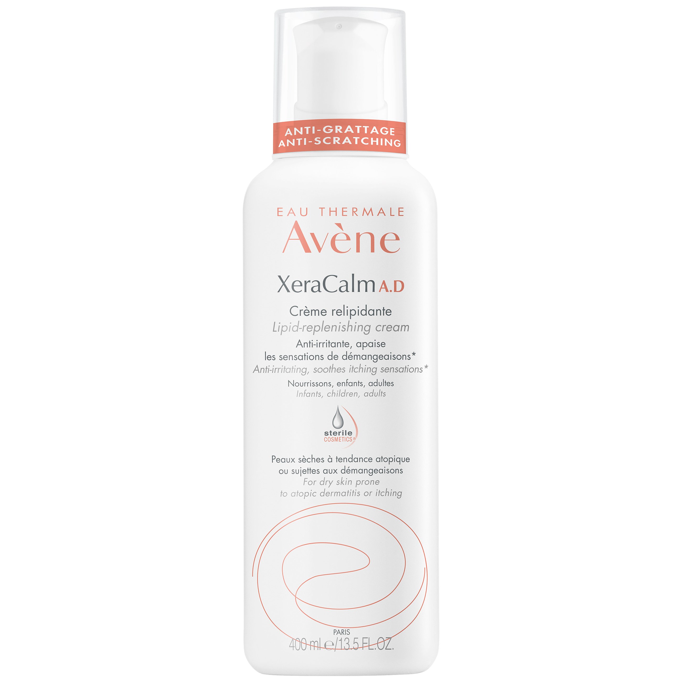 Avene Xeracalm A.D Creme Relipidante Καταπραϋντική Κρέμα Σώματος 400ml