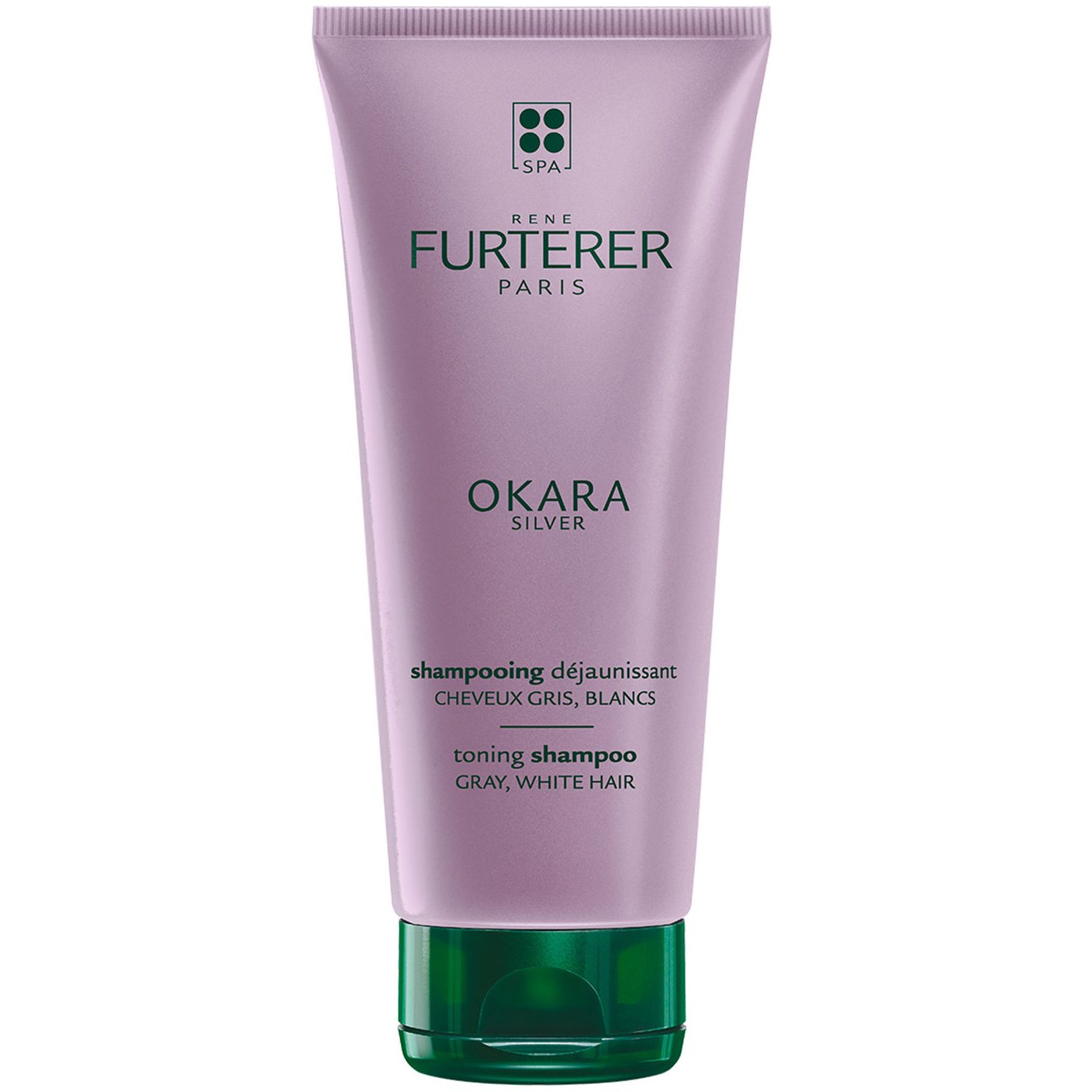 Rene Furterer Okara Silver Toning Shampoo Σαμπουάν Κατά του Κιτρινίσματος των Γκρίζων, Λευκών, Ξανθών Πλατινέ Μαλλιών 200ml