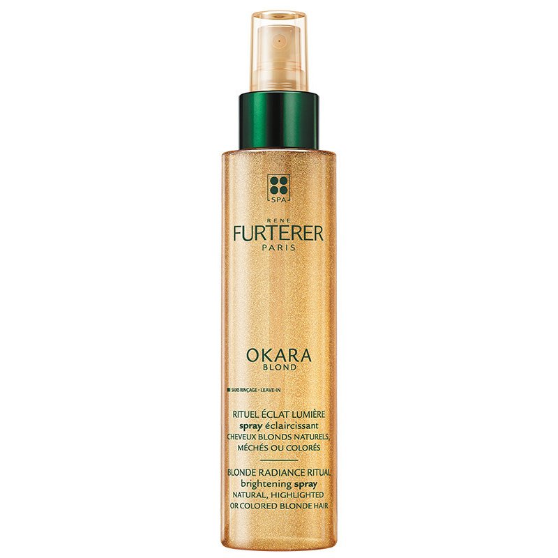 Rene Furterer Okara Blond Rituel Eclat Lumiere Spray Φροντίδα Λάμψης Χωρίς Ξέπλυμα για Μαλλιά Φυσικά Ξανθά ή Βαμμένα 150ml