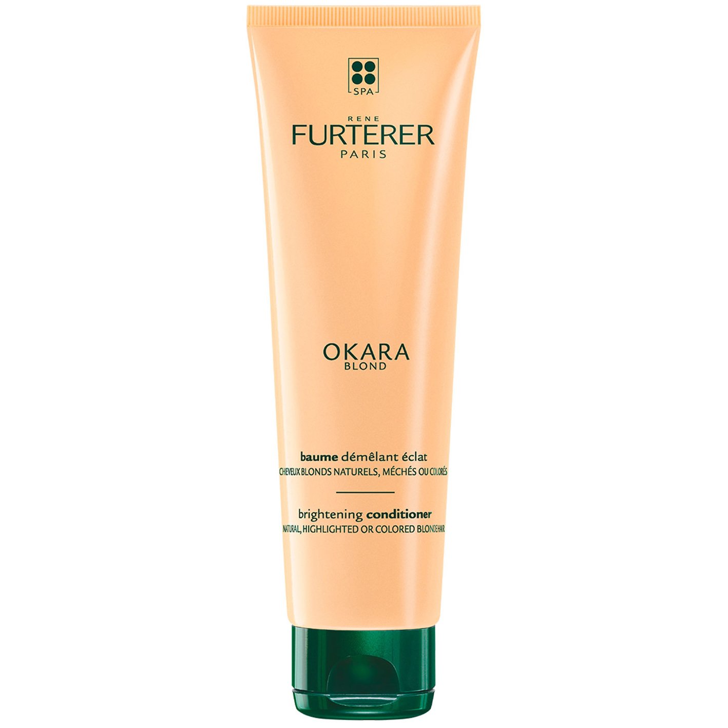Rene Furterer Okara Blond Baume Demelant Eclat Μαλακτική Κρέμα για Ξέμπλεγμα & Λάμψη στα Ξανθά Μαλλιά Ιδιότητες 150ml