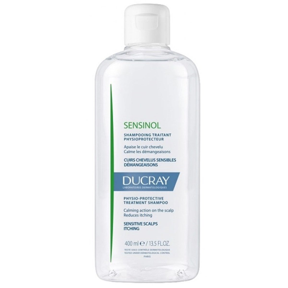 Ducray Sensinol Physio-Protective Treatment Shampoo Σαμπουάν που Ανακουφίζει Από τον Κνησμό & τους Ερεθισμούς 400ml