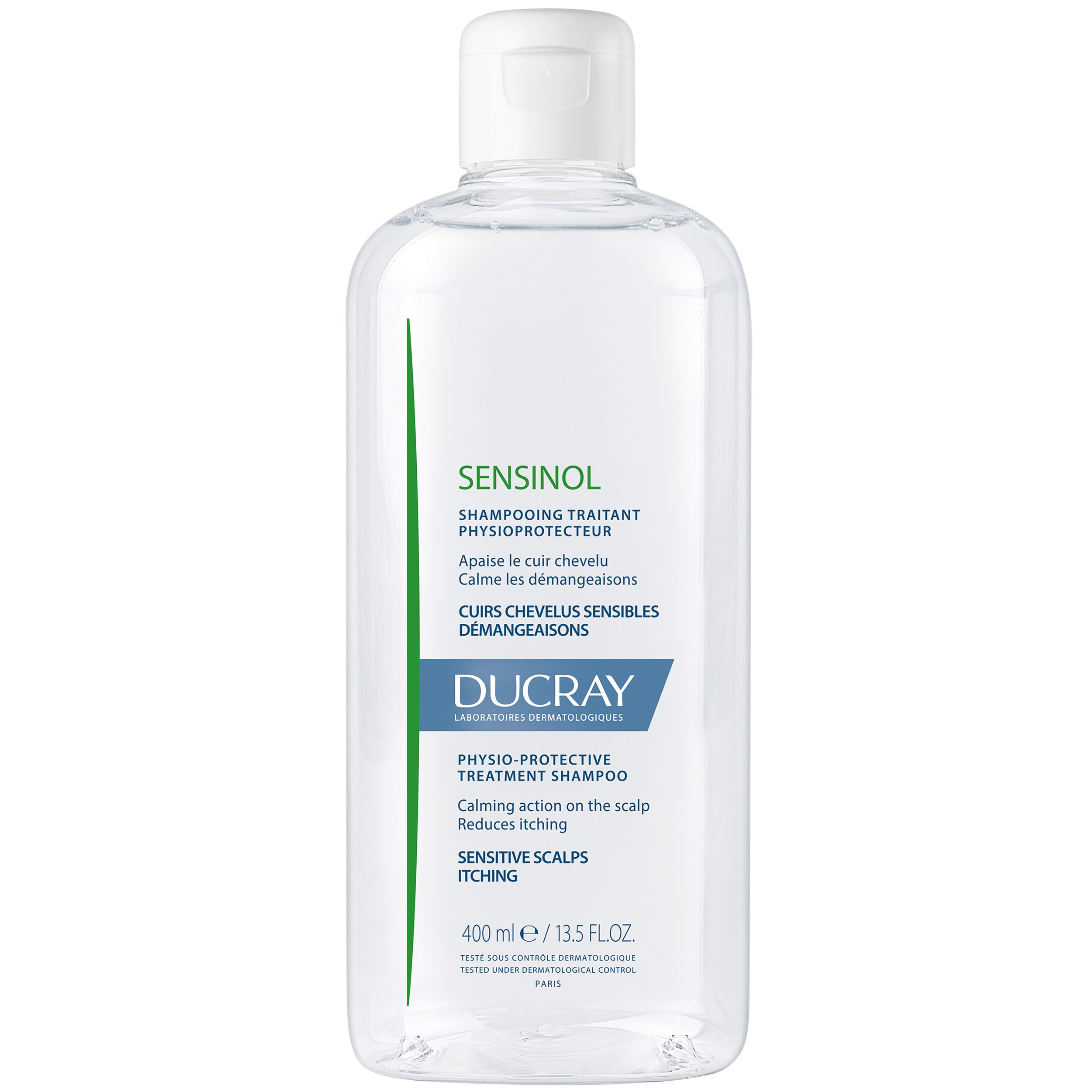 Ducray Sensinol Physio-Protective Treatment Shampoo Σαμπουάν που Ανακουφίζει Από τον Κνησμό & τους Ερεθισμούς 400ml