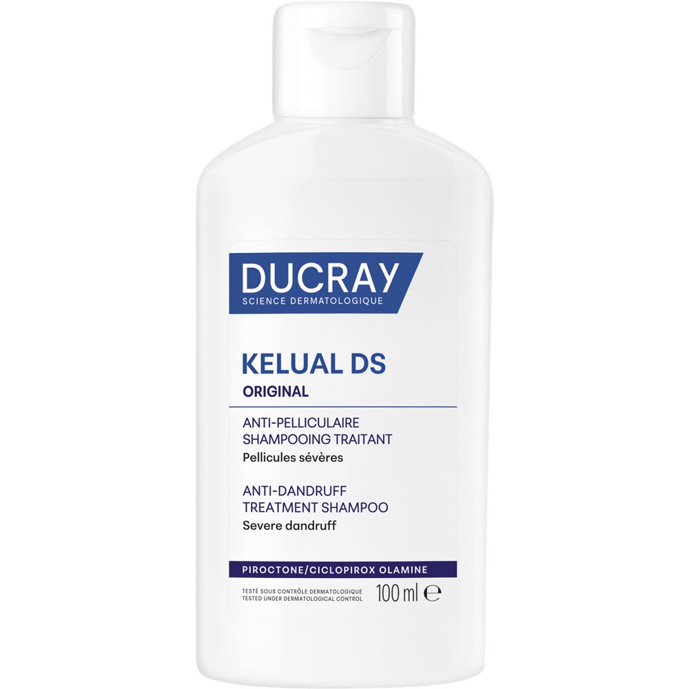 Ducray Ducray Kelual DS Original Anti Dandruff Treatment Shampoo Καταπραϋντικό Σαμπουάν Αγωγής Κατά της Σμηγματορροϊκής Δερματίτιδας 100ml