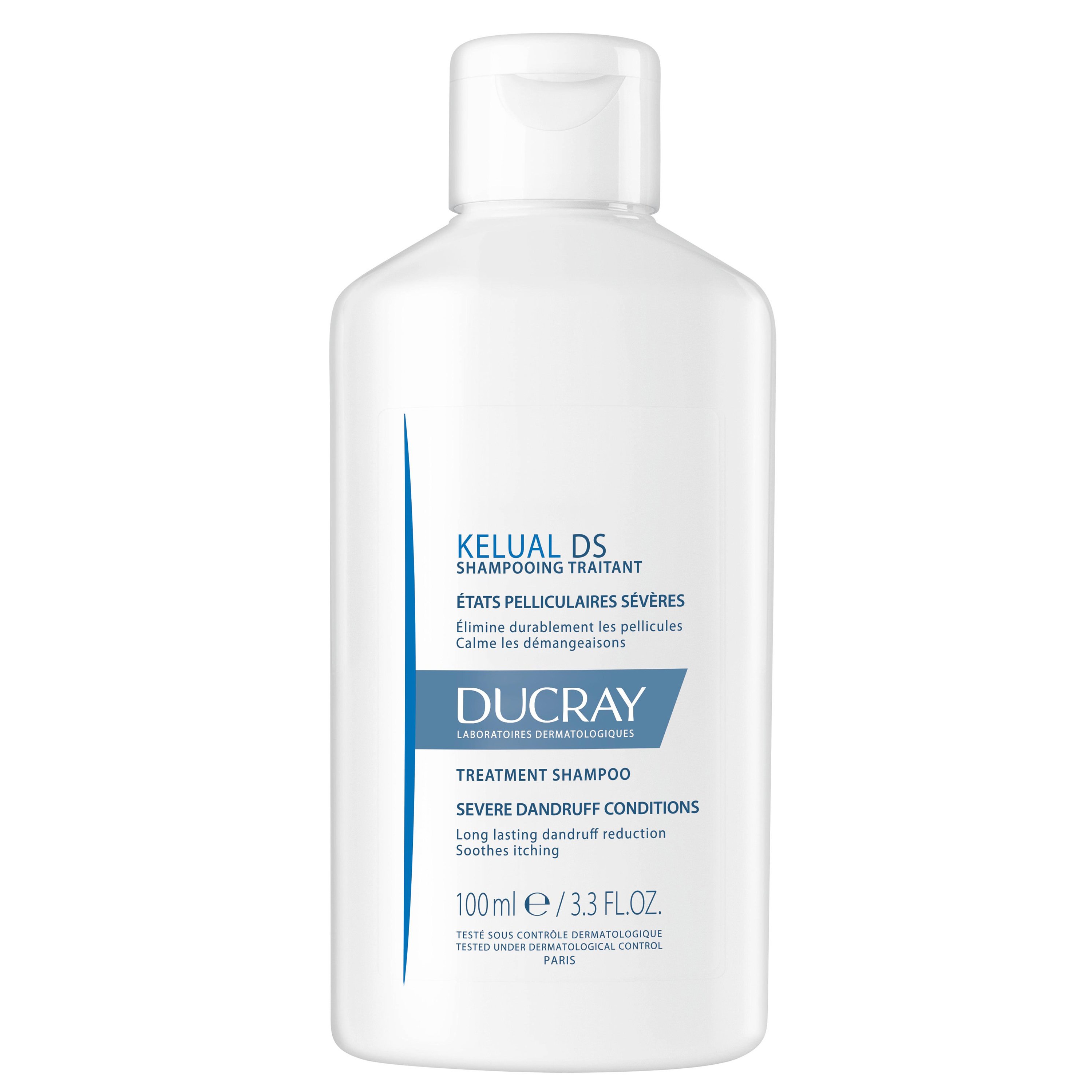 Ducray Kelual DS Shampooing Καταπραϋντικό Σαμπουάν Αγωγής Κατά της Σμηγματορροϊκής Δερματίτιδας 100ml
