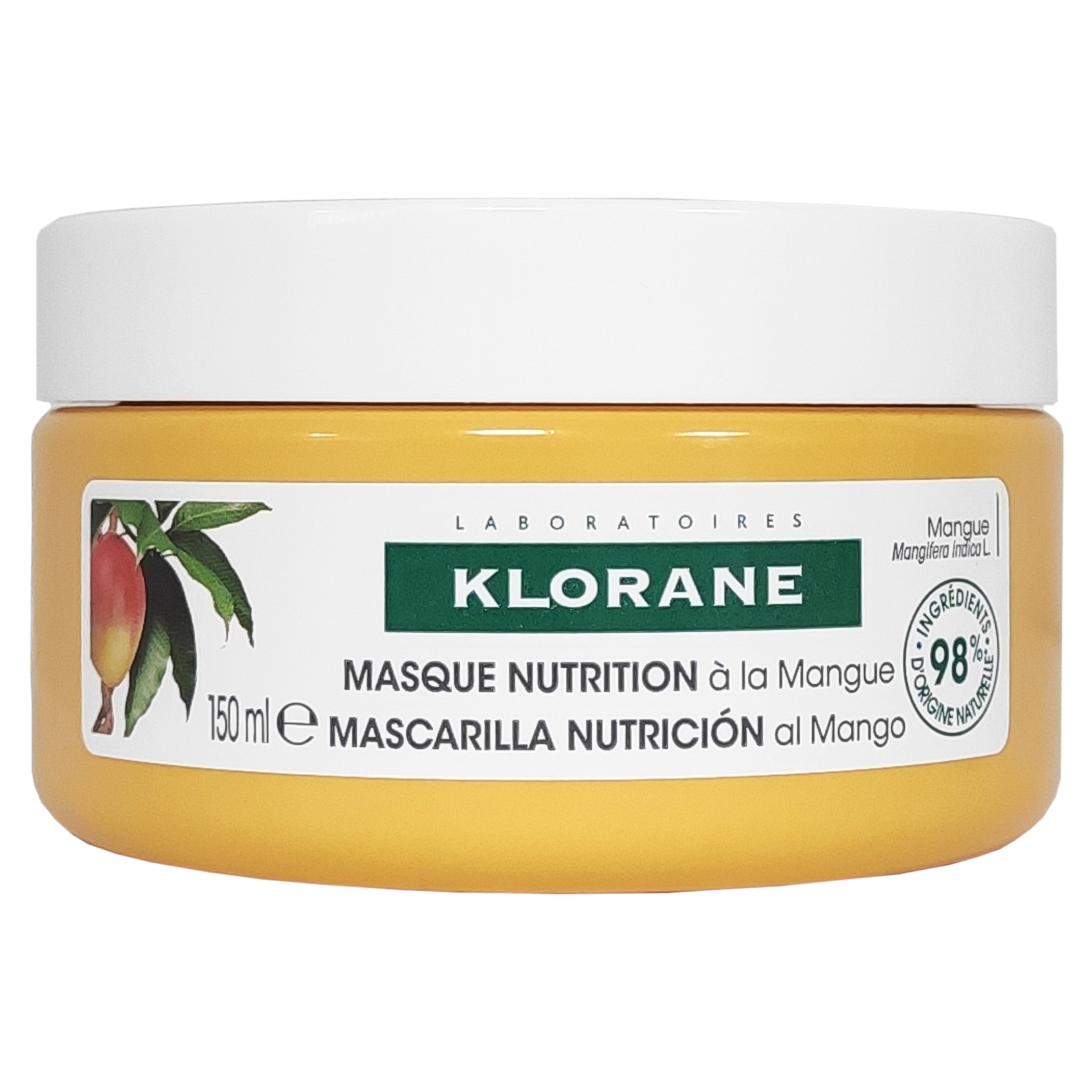 Klorane Nurishining Mask with Mango Επανορθωτική Μάσκα Θρέψης Μαλλιών με Μάνγκο 150ml