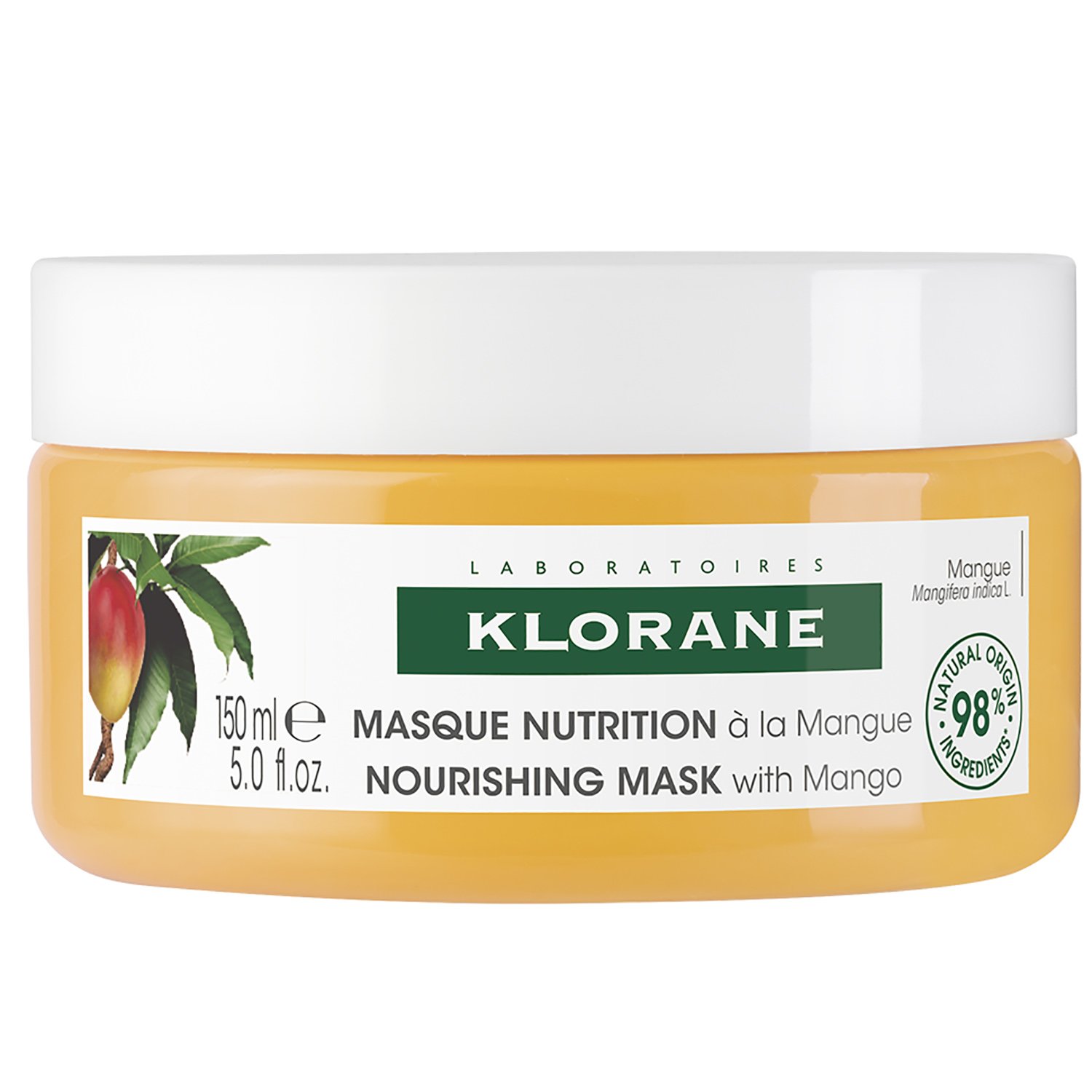 Klorane Nurishing Mask with Mango Επανορθωτική Μάσκα Θρέψης Μαλλιών με Μάνγκο 150ml