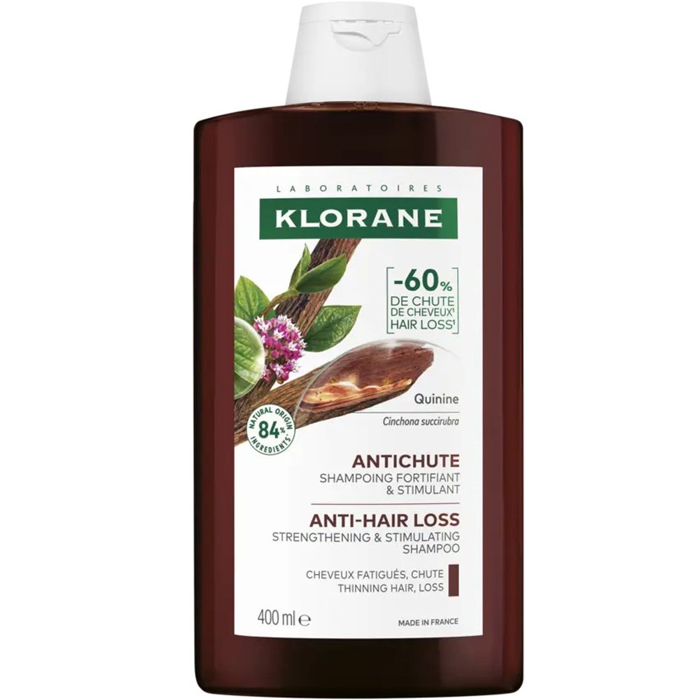 Klorane Klorane Quinine & Edelweiss Shampoo Strengthening - Thinning Hair Σαμπουάν Ενδυνάμωσης με Κινίνη & Εντελβάις, Κατά της Τριχόπτωσης 400ml