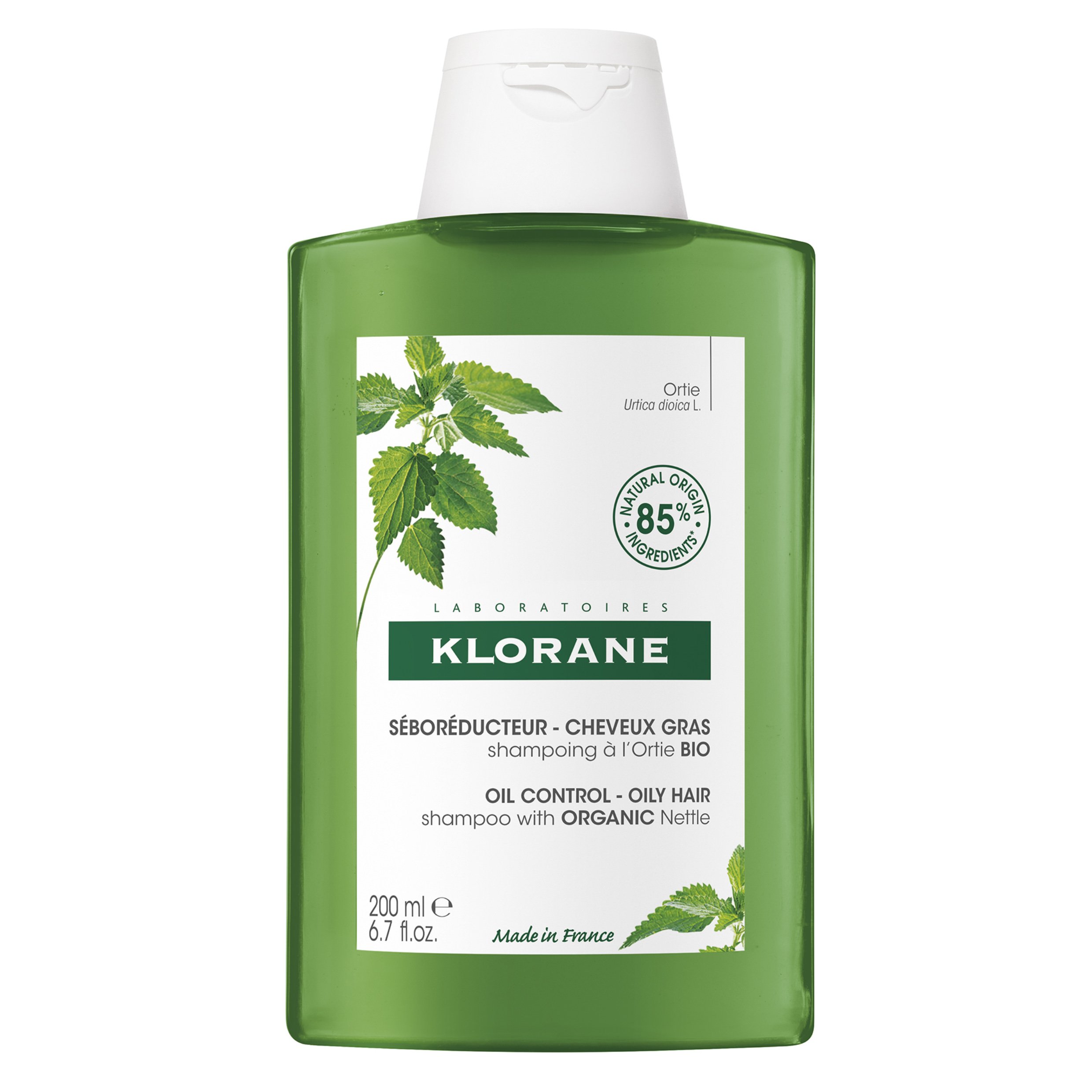 Klorane Klorane Nettle Shampoo Oily Hair Σαμπουάν με Τσουκνίδα για Λιπαρά Μαλλιά 200ml