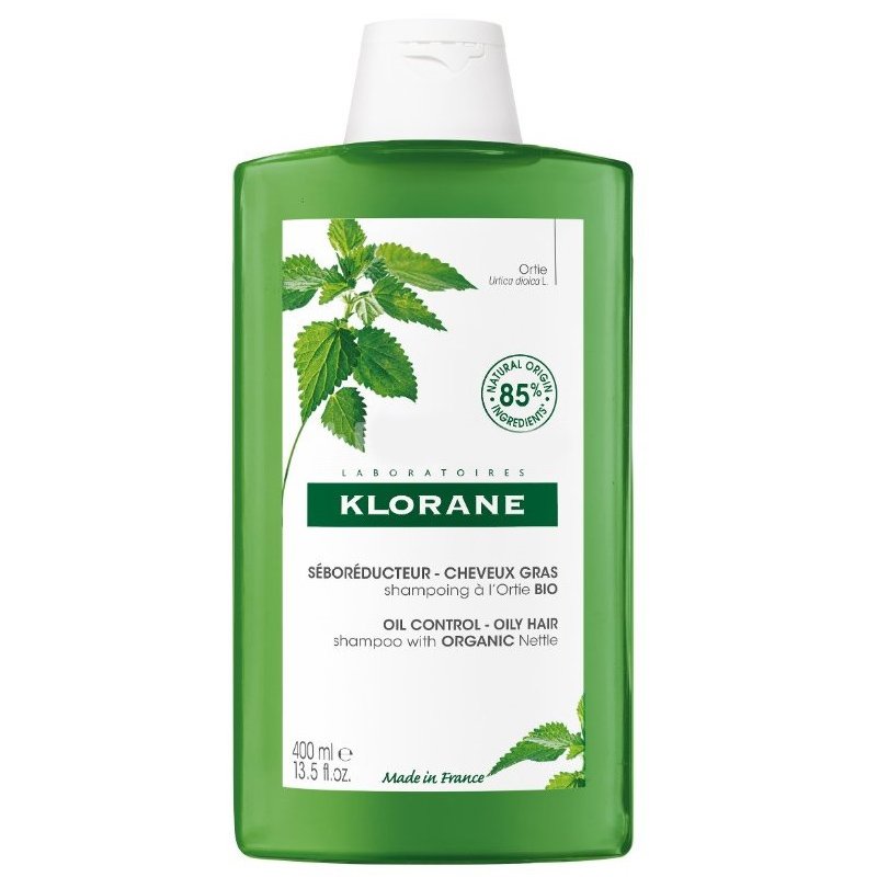 Klorane Shampoo Ortie Σαμπουάν με Τσουκνίδα Κατά της Λιπαρότητας 400ml