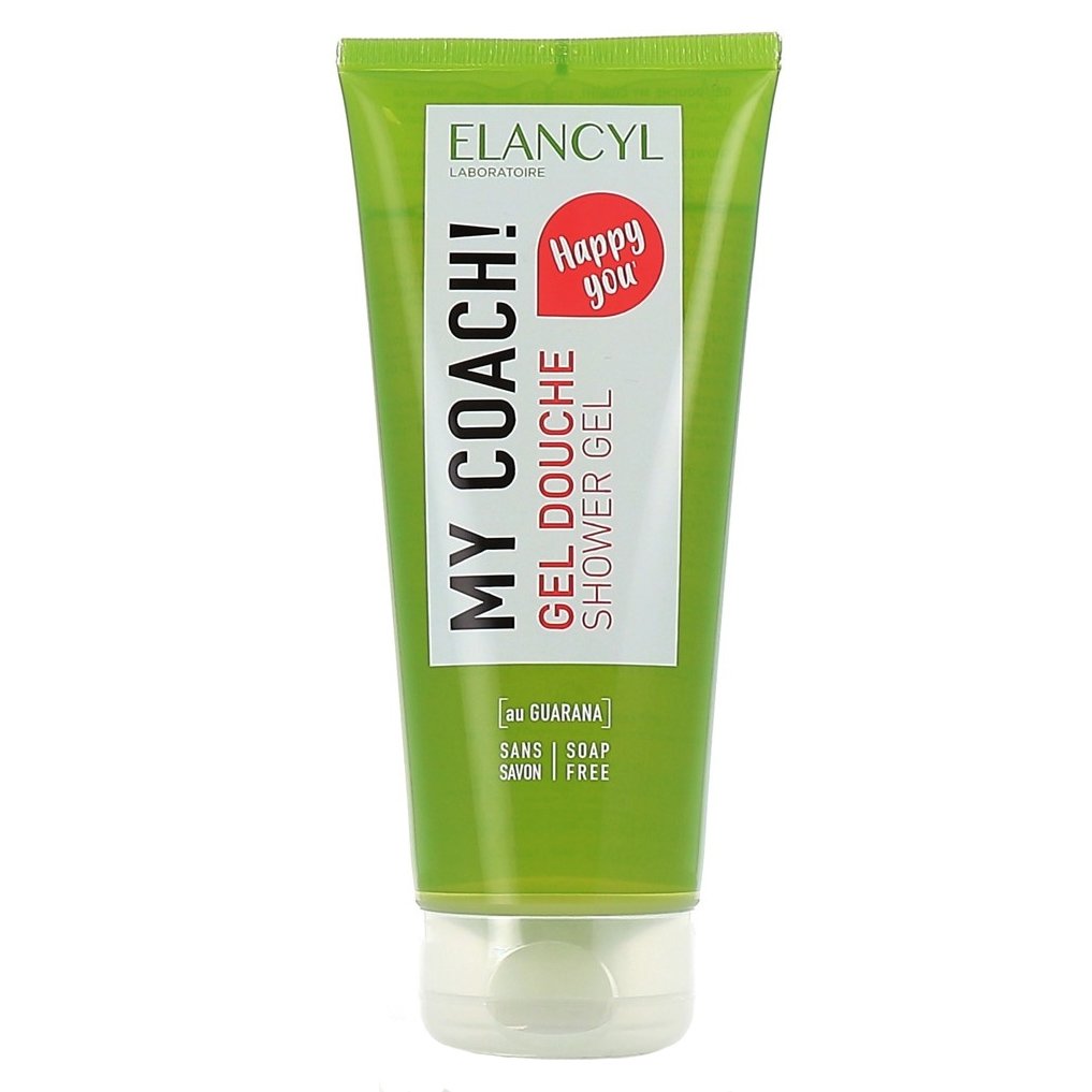 Elancyl My Coach! Gel Douche Shower Gel Τονωτικό Gel Αφρόλουτρο για Απαλό & Σφριγηλό Δέρμα 200ml