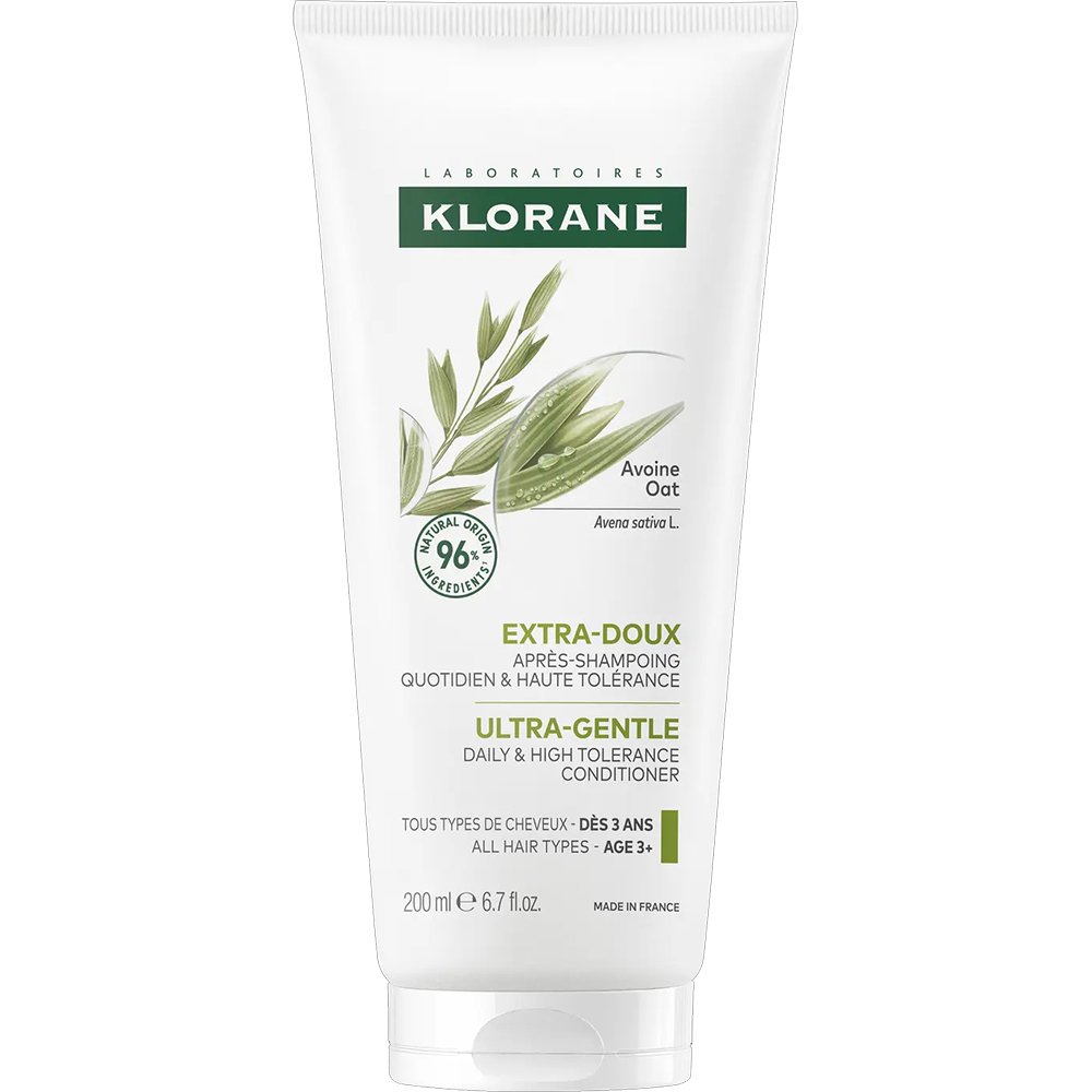 Klorane Oat Conditioner All Hair Types Μαλακτική Κρέμα Μαλλιών με Βρώμη για Όλους τους Τύπους Μαλλιών 200ml