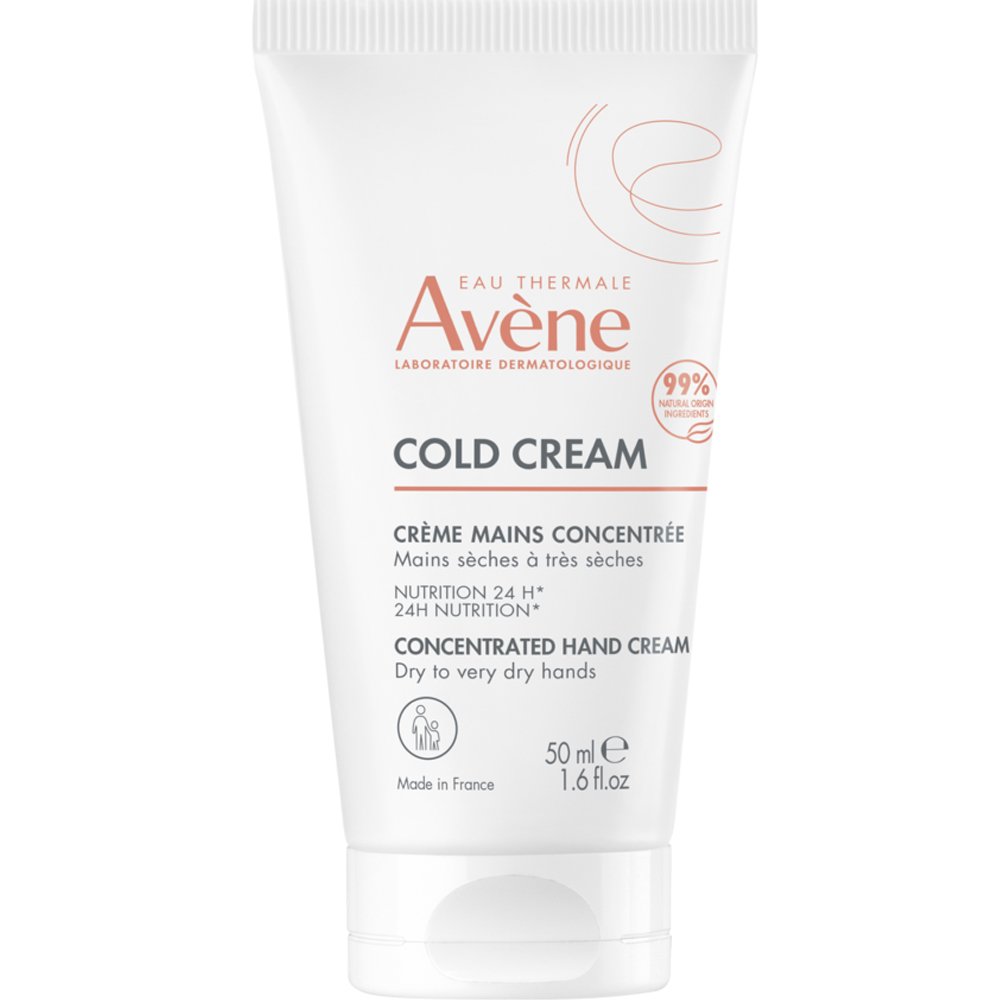 Avene Concentrated Cold Hand Cream Συμπυκνωμένη Καταπραϋντική & Προστατευτική Κρέμα για Ξηρά & Ταλαιπωρημένα Χέρια 50ml