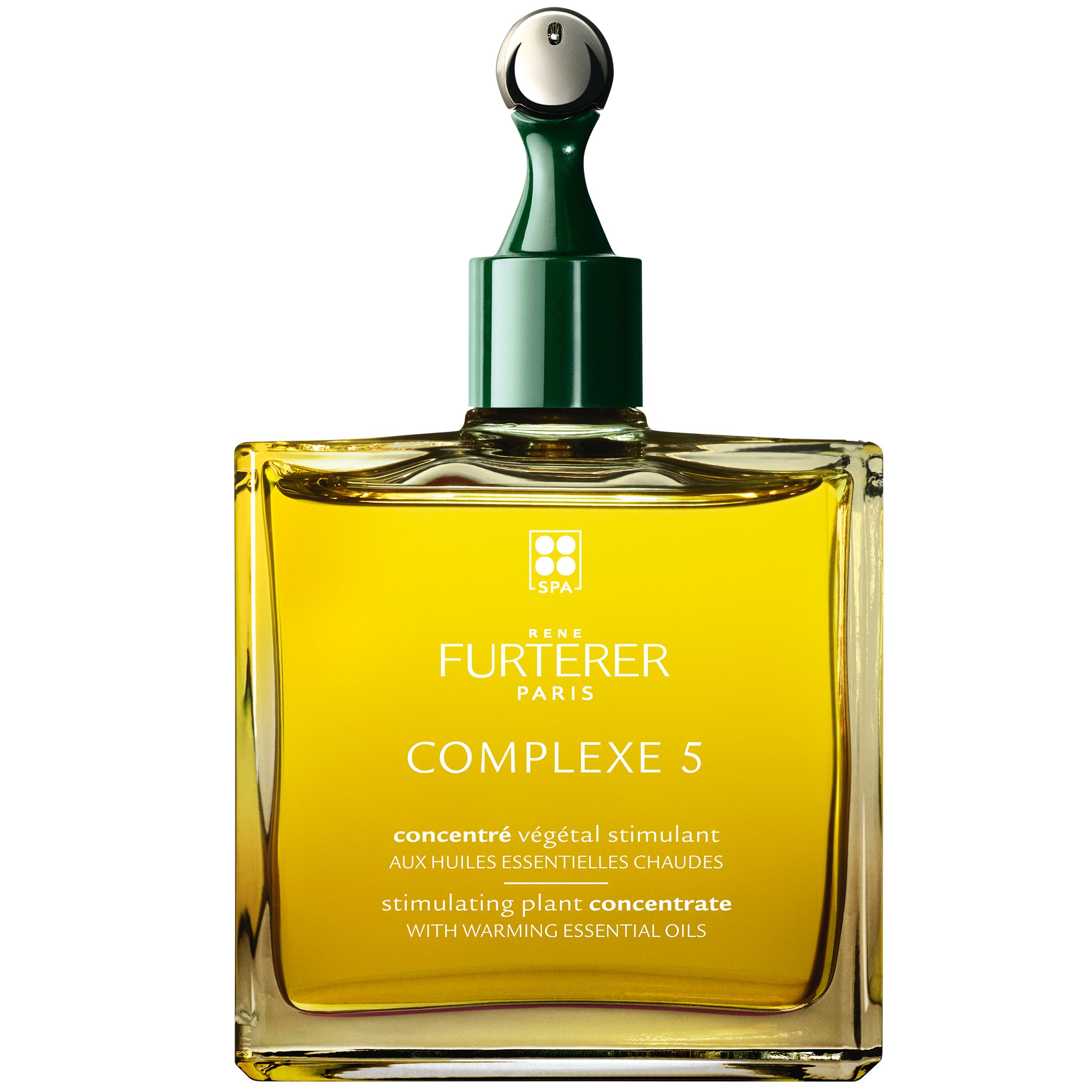 Rene Furterer Complexe 5 Stimulating Plant Concentre Φυτικός Ορός Αναδόμησης Εξυγιαίνει & Προετοιμάζει το Τριχωτό 50ml