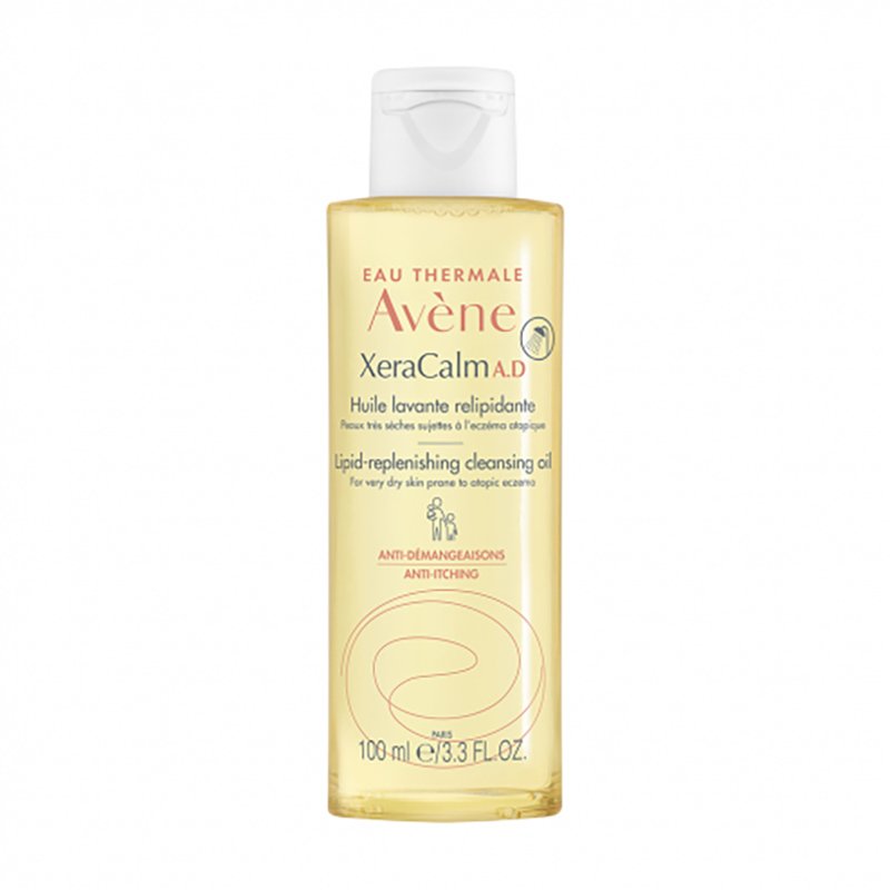 Avene Xeracalm A.D Huile Lavante Relipidante Λάδι Καθαρισμού Επαναλιπίδωσης για το Πολύ Ξηρό Δέρμα με Τάση Ατοπίας Travel Size 100ml