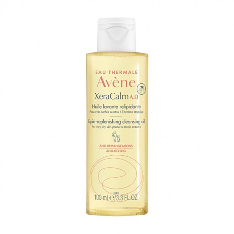 Avene Xeracalm A.D Huile Lavante Relipidante Λάδι Καθαρισμού Επαναλιπίδωσης για το Πολύ Ξηρό Δέρμα με Τάση Ατοπίας Travel Size 100ml