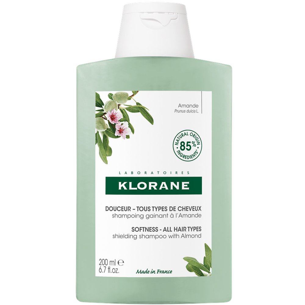 Klorane Shielding Shampoo with Almond 200ml Σαμπουάν για Όλους τους Τύπους Μαλλιών με Έλαιο Αμυγδάλου για Προστασία & Λάμψη