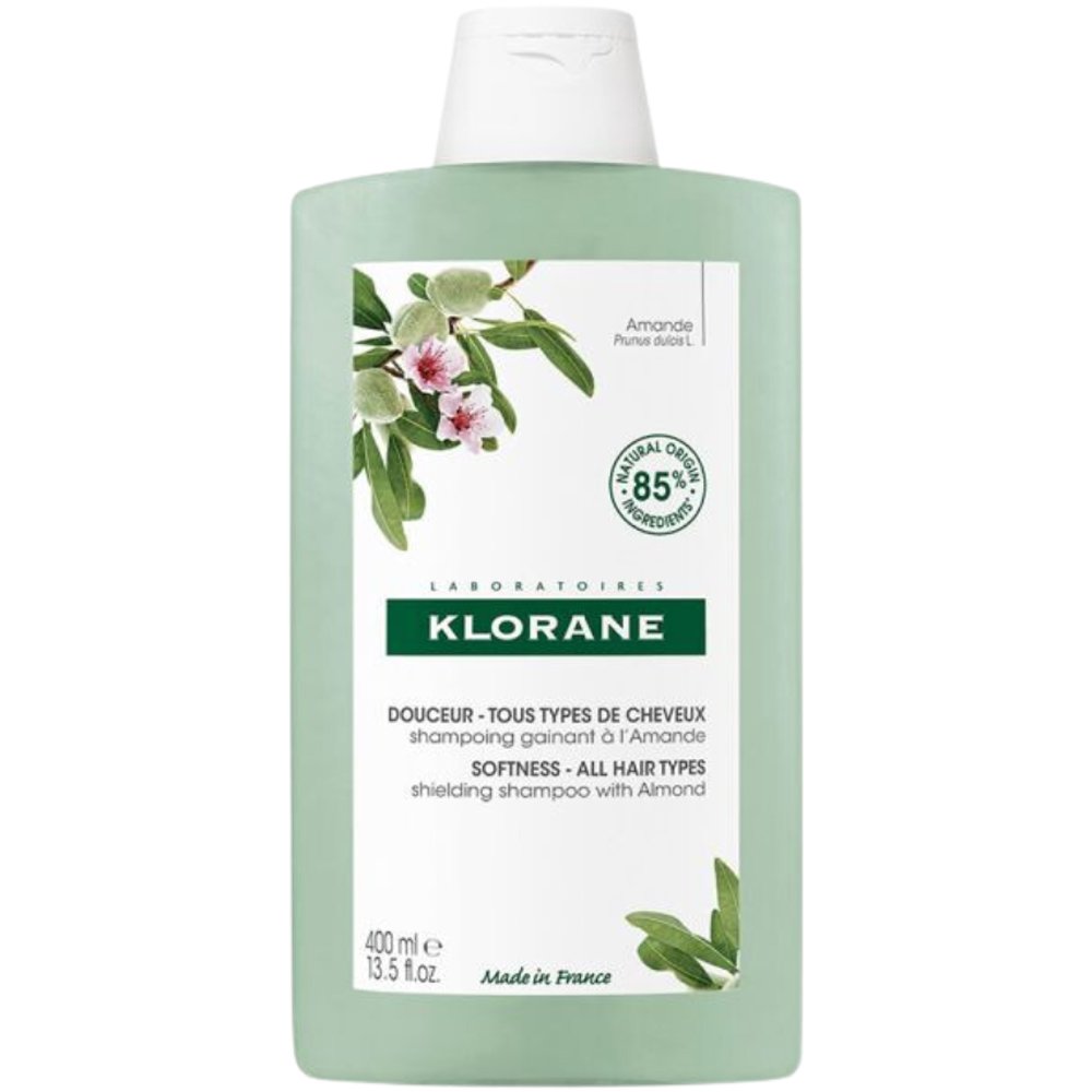 Klorane Shielding Shampoo with Almond 400ml Σαμπουάν για Όλους τους Τύπους Μαλλιών με Έλαιο Αμυγδάλου για Προστασία & Λάμψη