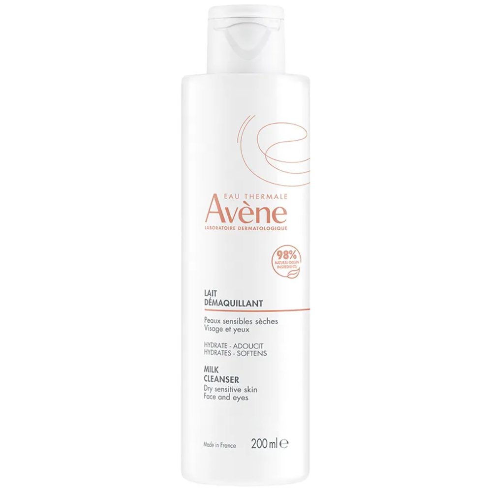 Avène Avene Milk Cleanser Γαλάκτωμα Ντεμακιγιάζ για Ευαίσθητες - Ξηρές Επιδερμίδες για Πρόσωπο &  Μάτια 200ml
