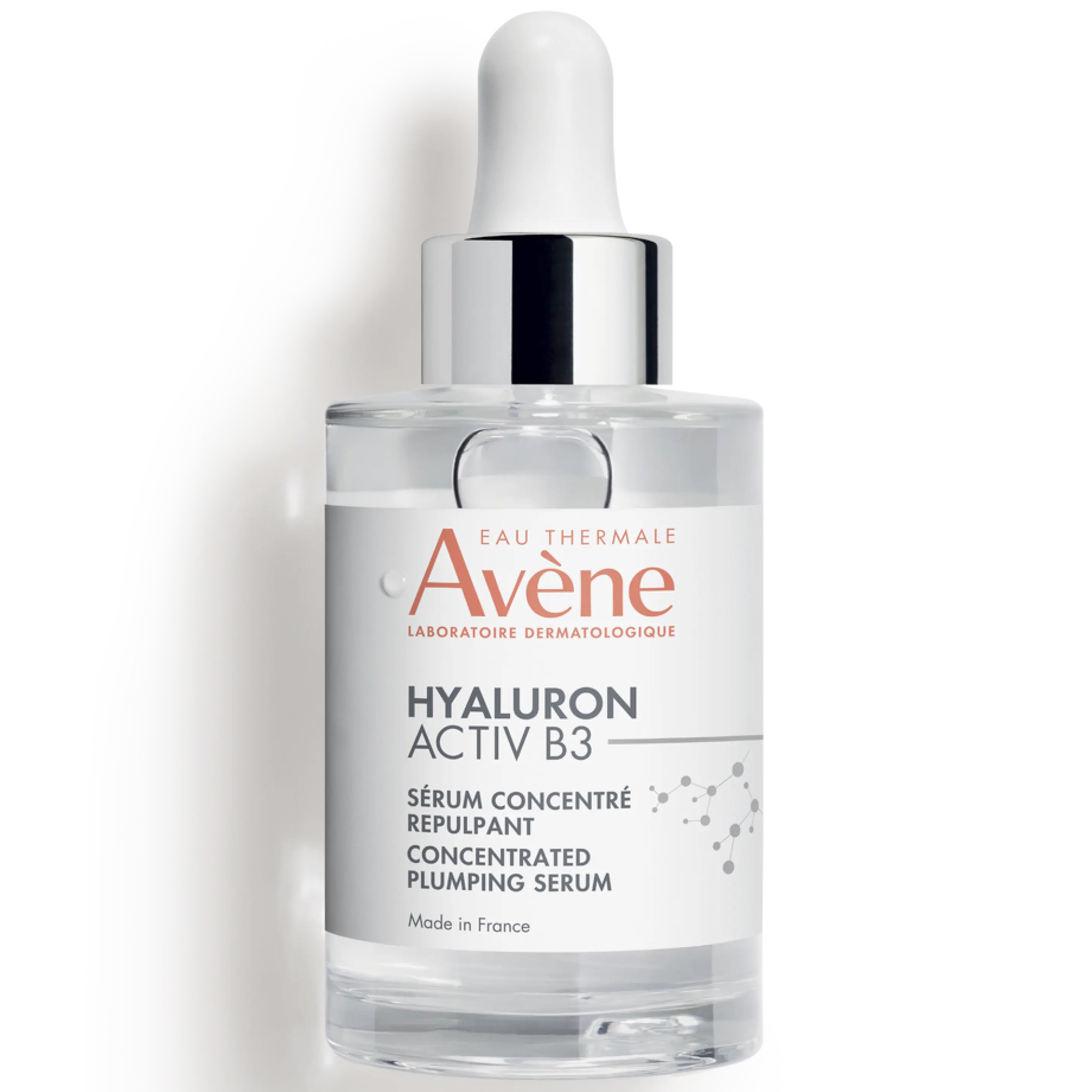 Avene Hyaluron Activ B3 Concentrated Plumping Serum Συμπυκνωμένος Ορός Προσώπου με Υαλουρονικό Οξύ για Διόρθωση των Ρυτίδων 30ml