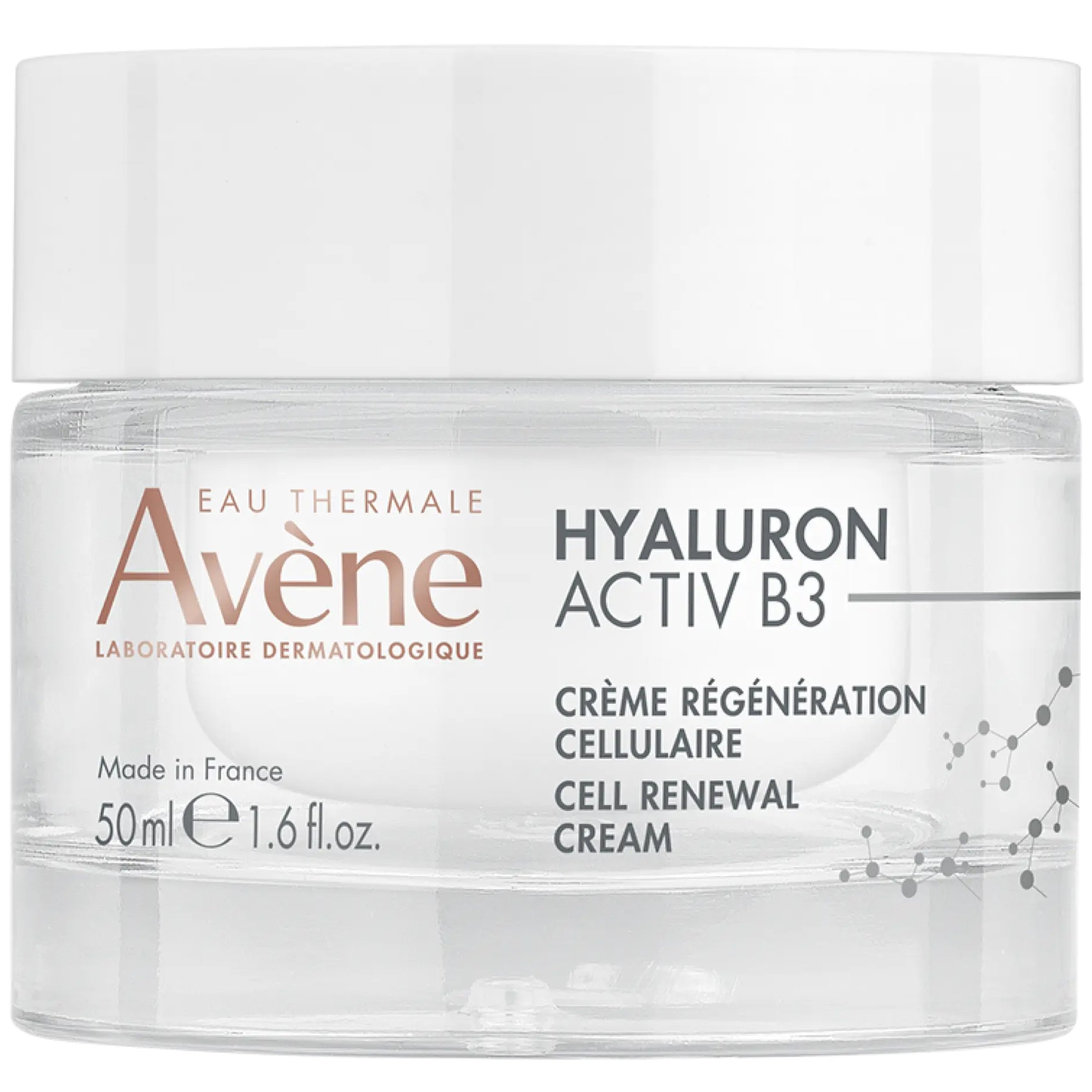 Avene Hyaluron Activ B3 Cell Renewal Cream Αντιγηραντική Κρέμα Προσώπου με Υαλουρονικό Οξύ Κυτταρικής Αναγέννησης 50ml