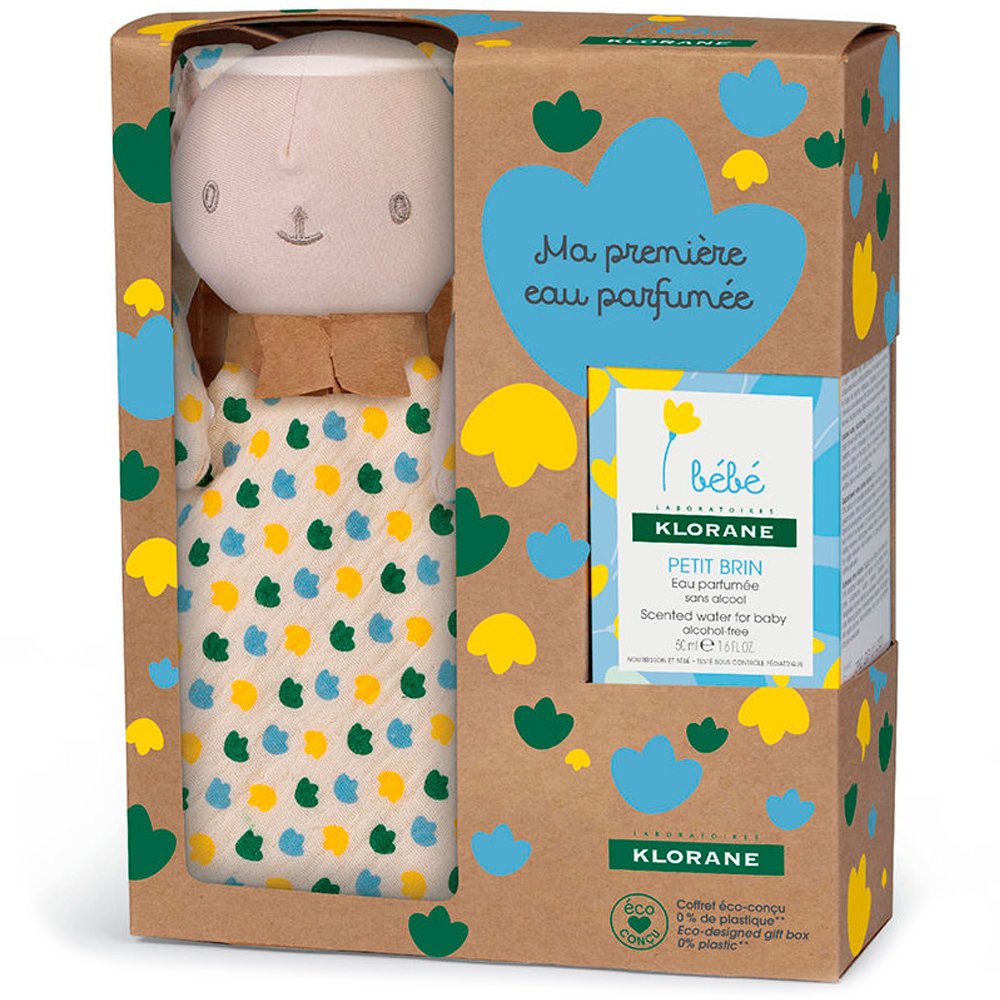 Klorane Promo Bebe Petit Brin Scented Water for Baby Βρεφικό Αρωματισμένο Νερό 50ml & Δώρο Rabbit Soft Toy