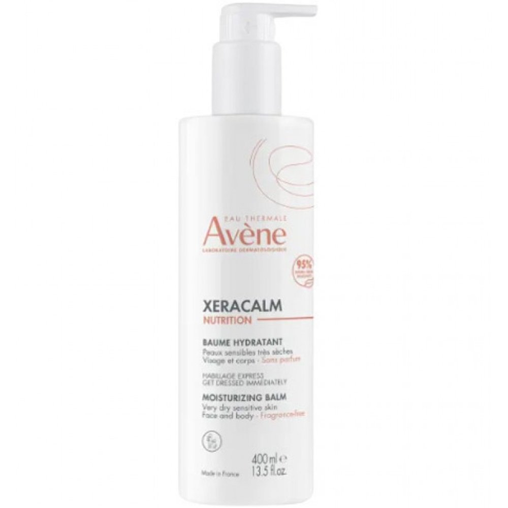 Avene Xeracalm Nutrition Moisturizing Balm 400ml Βάλσαμο Προσώπου & Σώματος για Ευαίσθητες & Ξηρές Επιδερμίδες